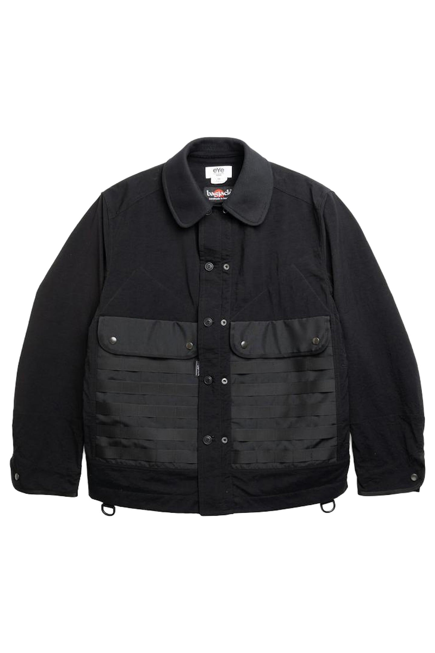 JUNYA WATANABE MAN – BAGJACK MODULAR JACKET BLACK 1