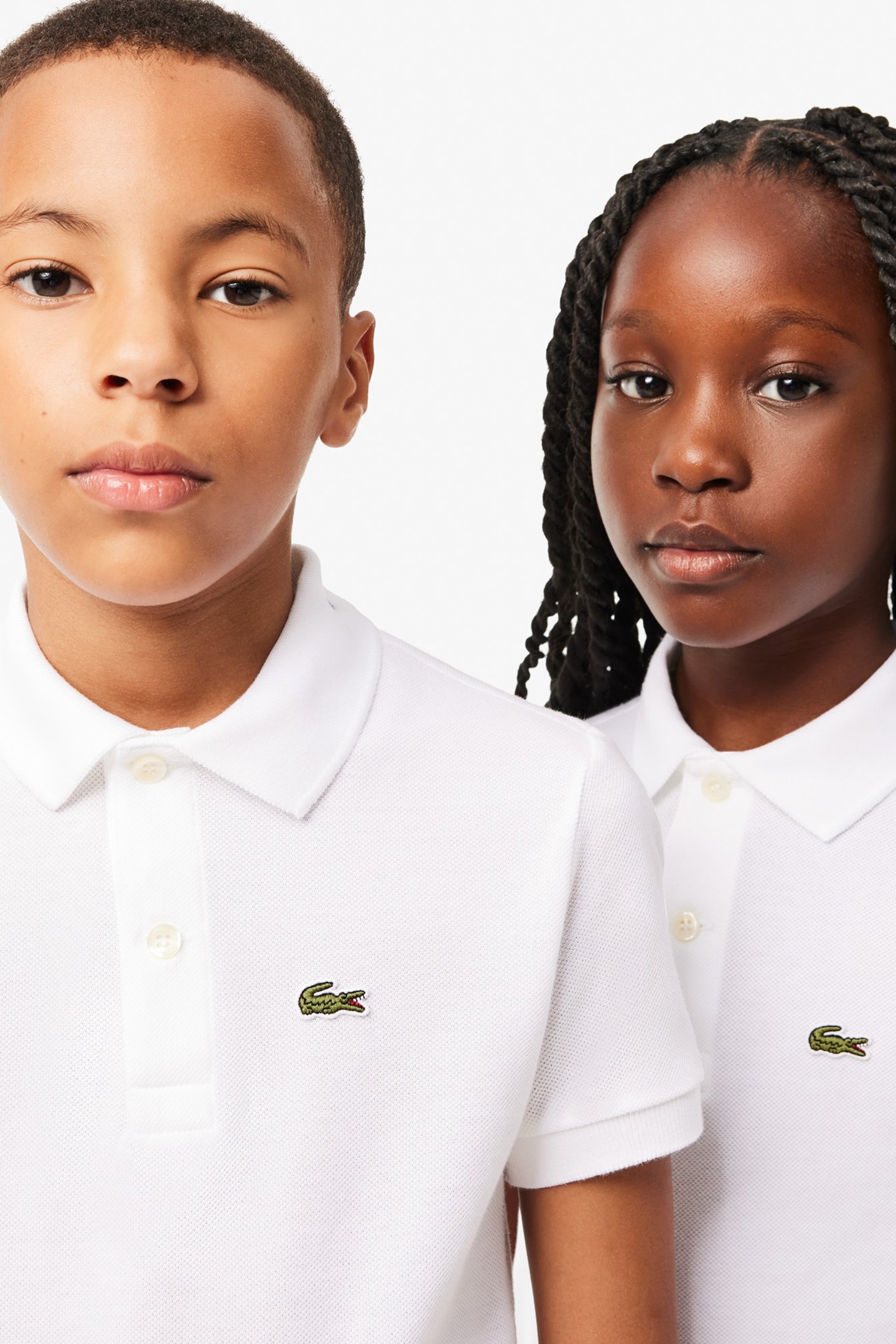 CHILDREN SHORTSLEEVE BEST POLO WHITE 6