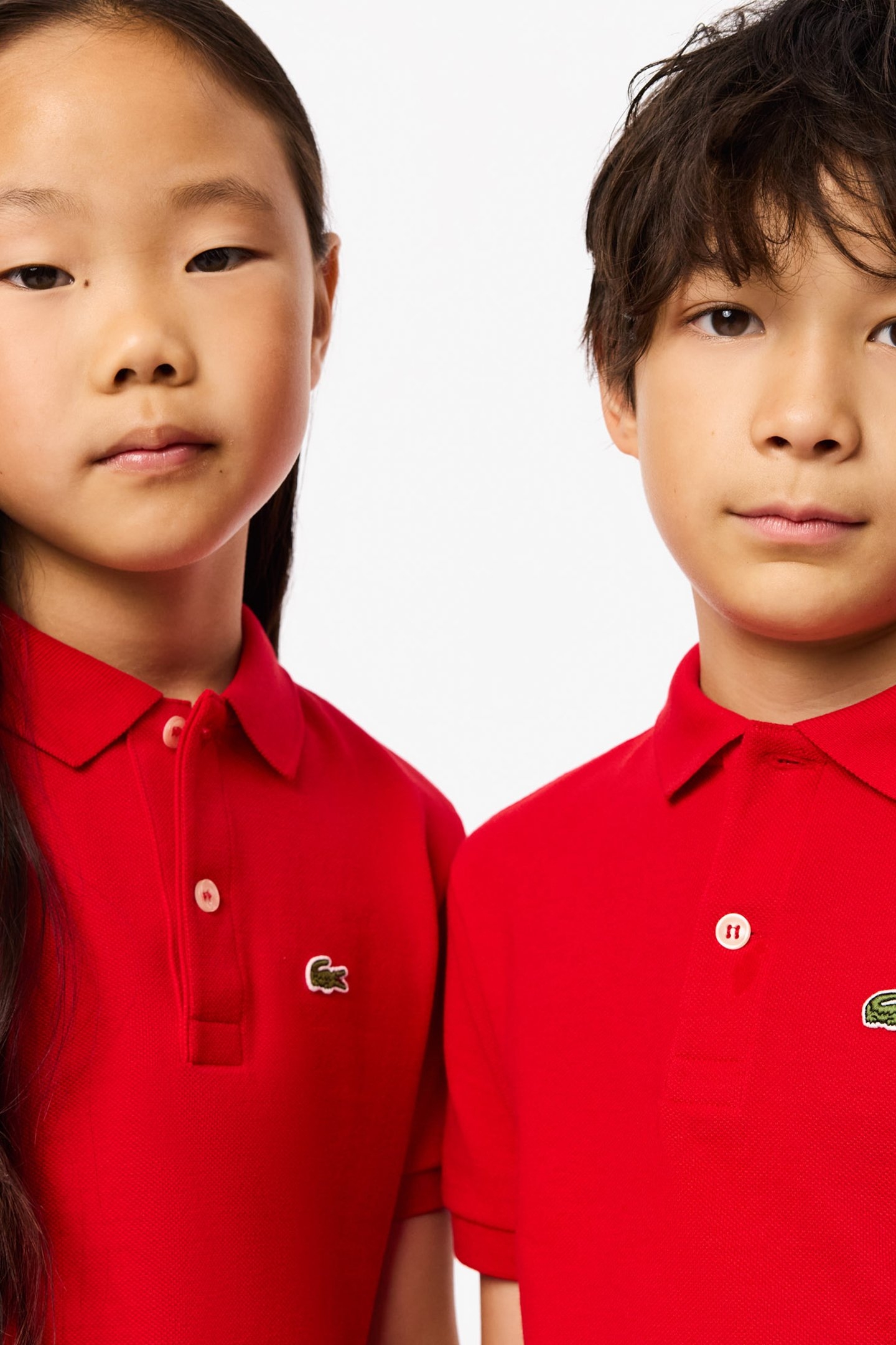 CHILDREN SHORTSLEEVE BEST POLO RED 6