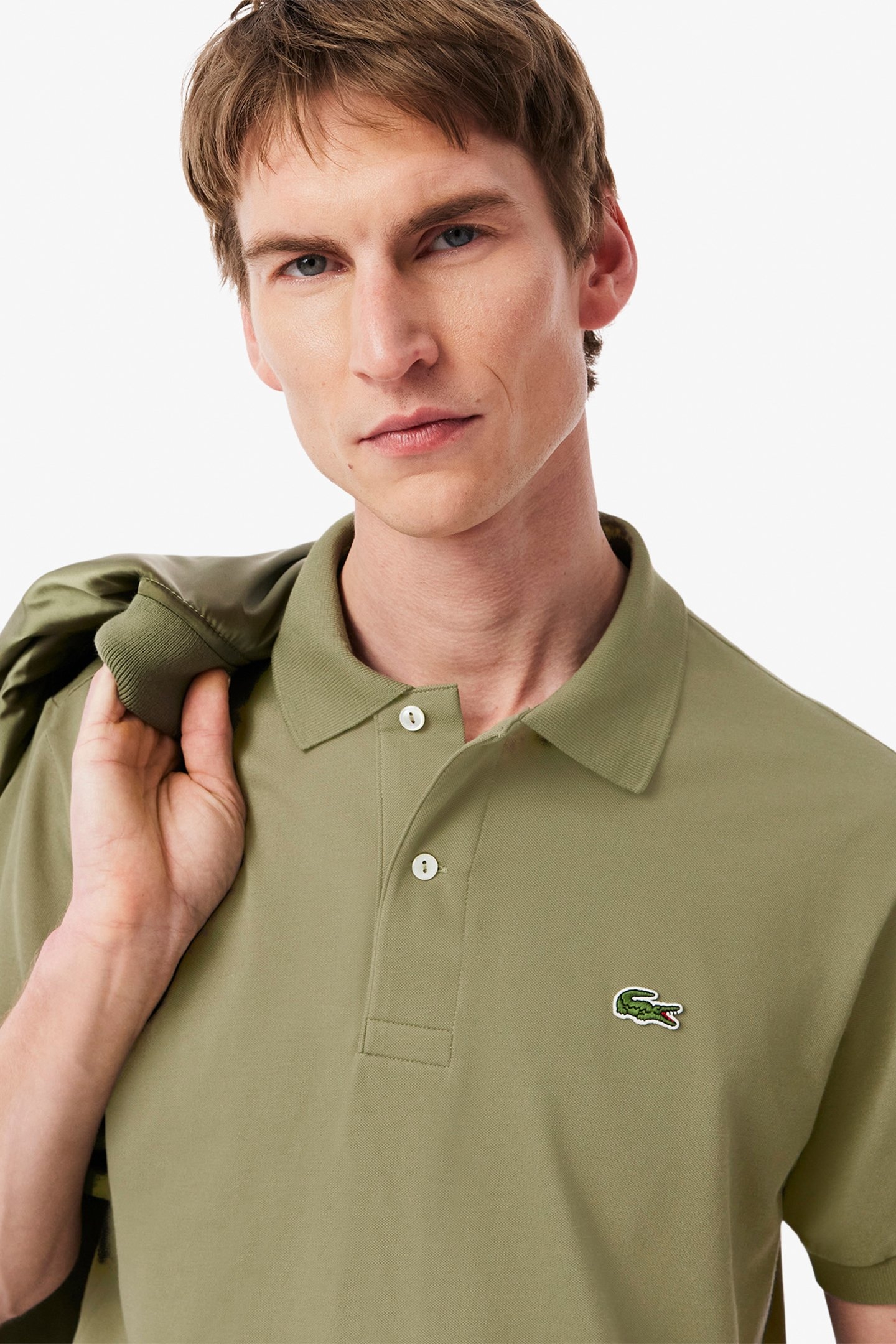 SHORTSLEEVE POLO KHAKI 5