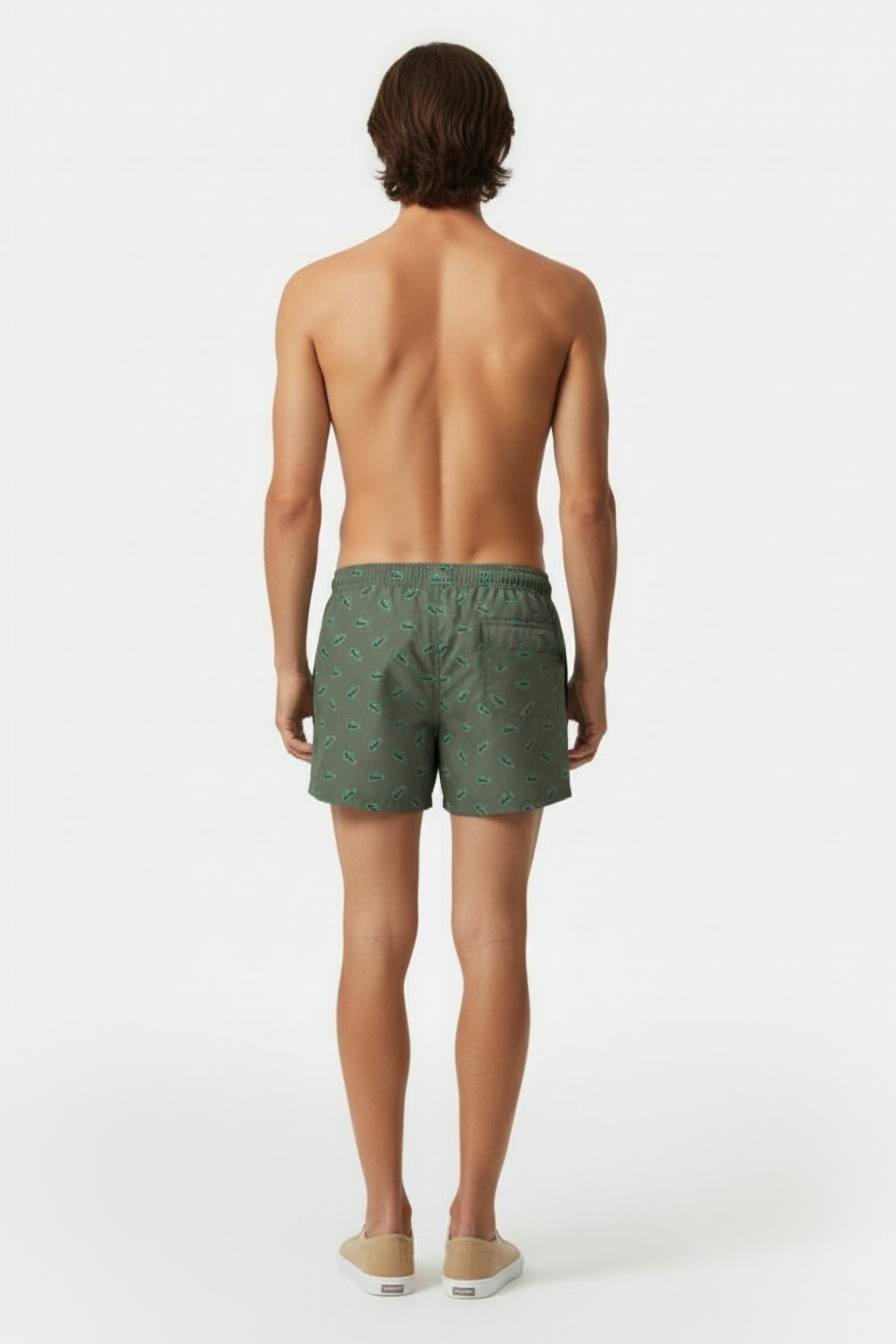 SWIMMING TRUNKS KHAKI/MULTICO 2