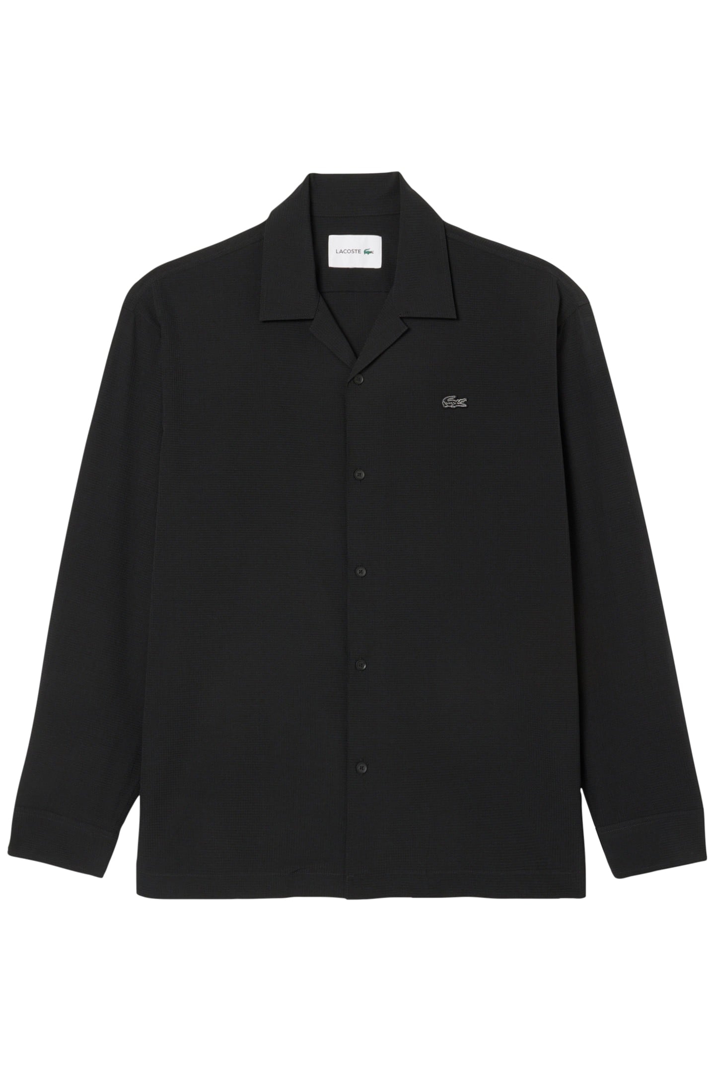 LONGSLEEVE WOVEN SHIRT BLACK 3