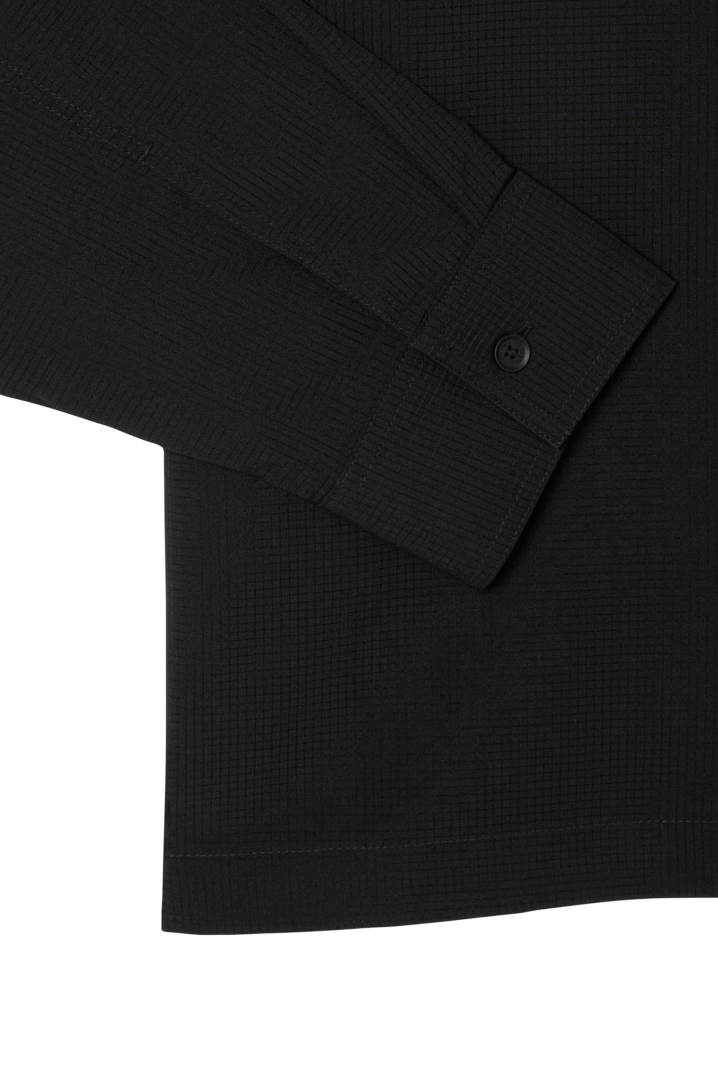 LONGSLEEVE WOVEN SHIRT BLACK 5
