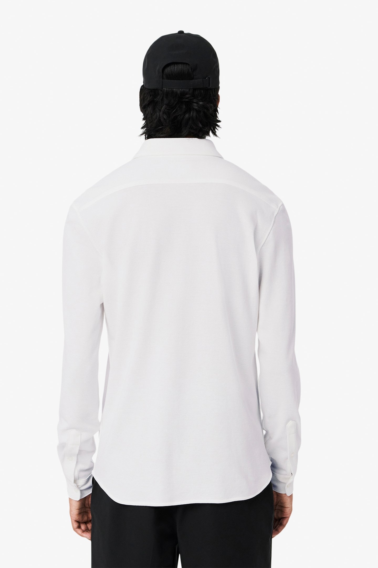 LONGSLEEVE WOVEN SHIRT WHITE 2