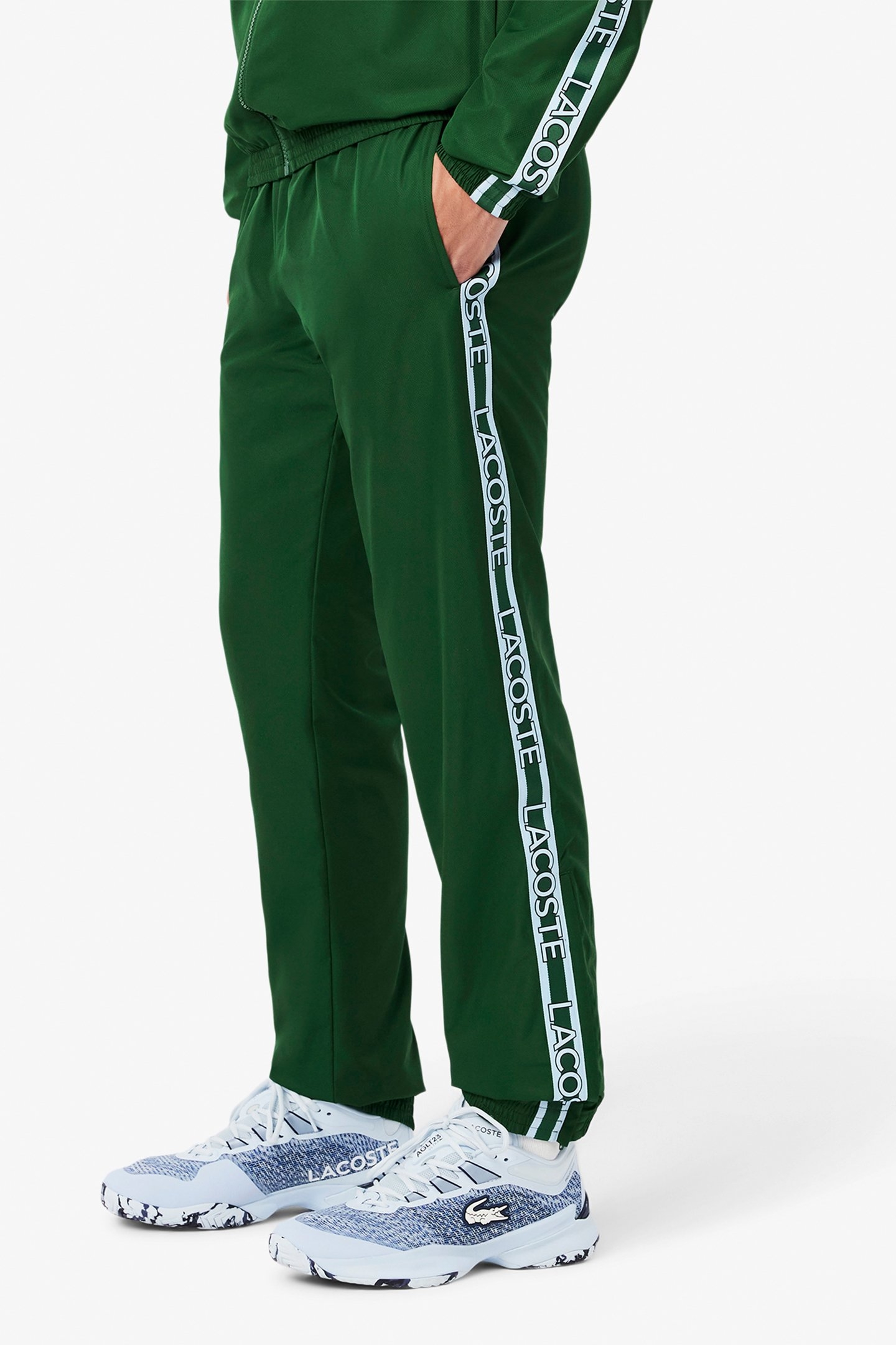TRACKSUIT TROUSERS GREEN 4