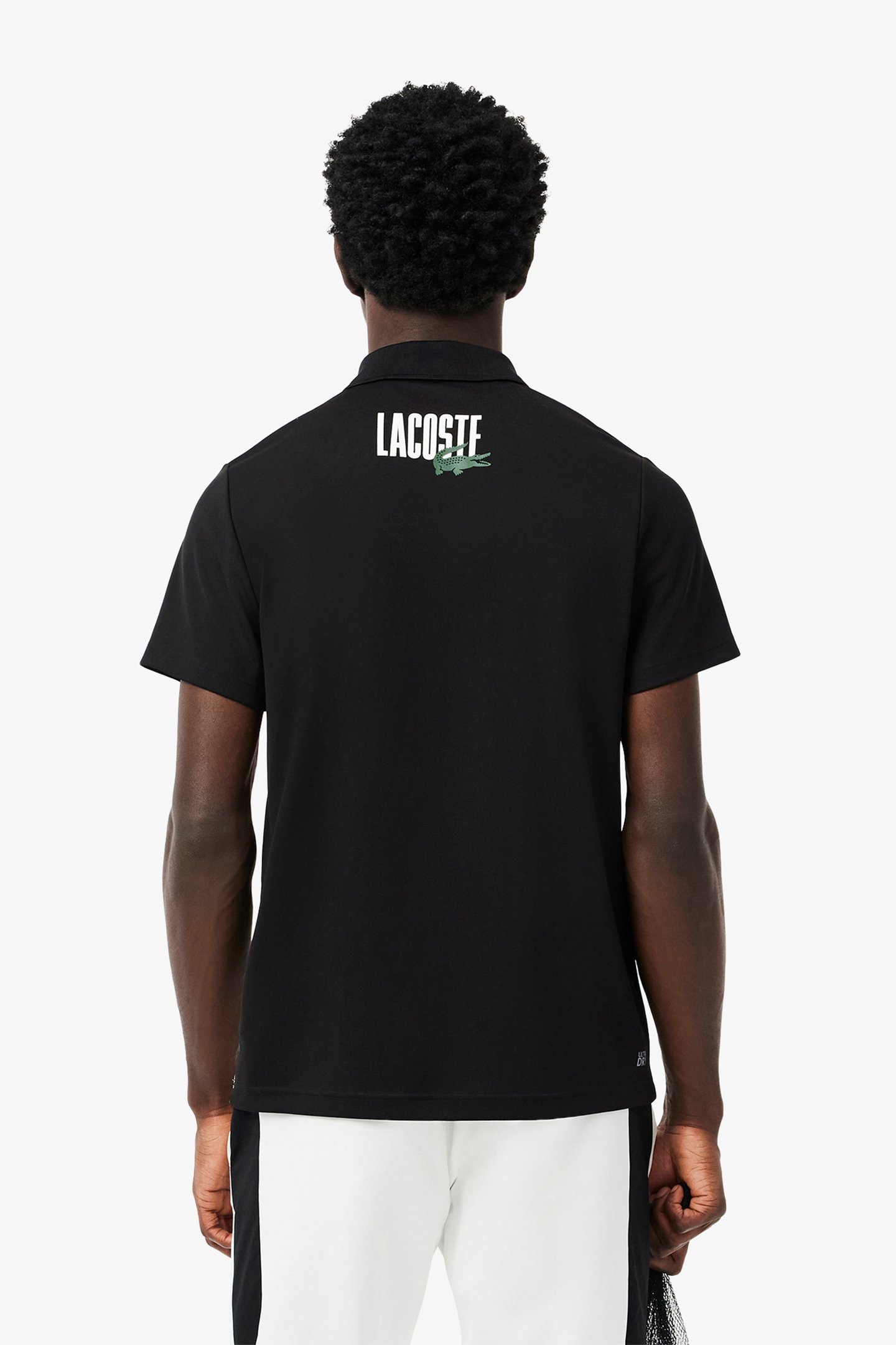 SHORTSLEEVE POLO WHITE/MALVA-BLACK 2