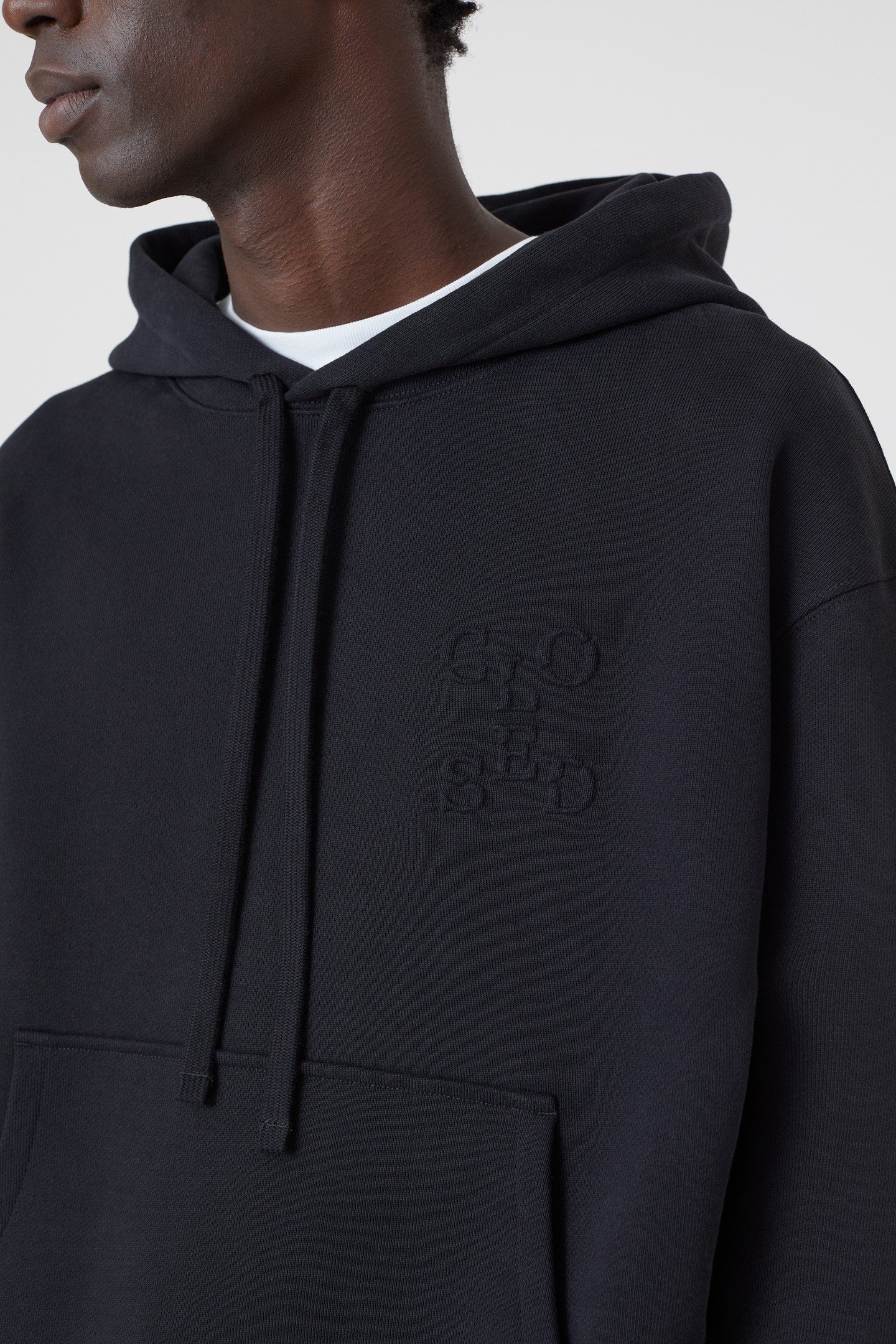 BOXY HOODIE T-SHIRTS BLACK 8