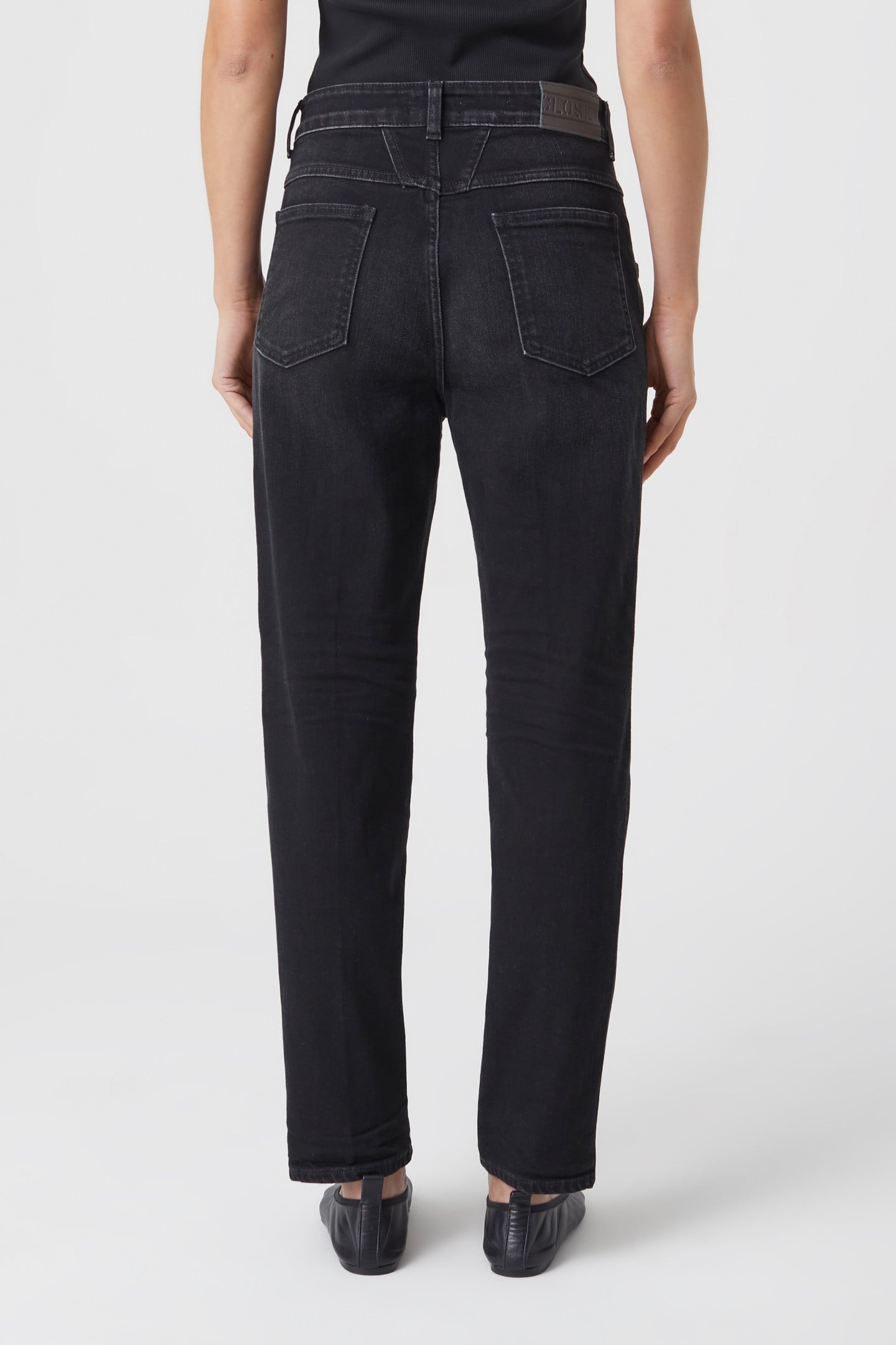 PEDAL PUSHER JEANS DARK GREY 3