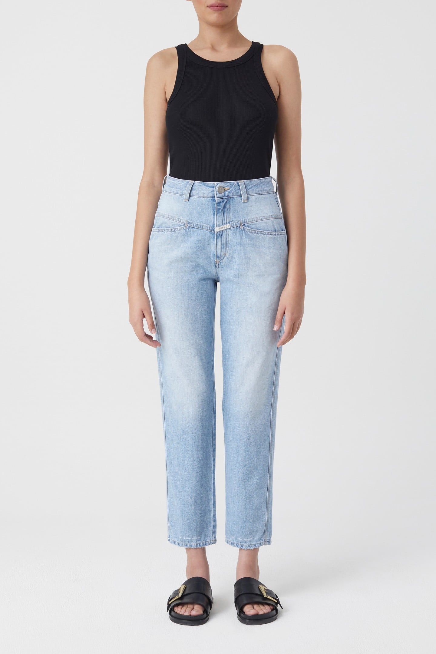 PEDAL PUSHER JEANS LIGHT BLUE 2