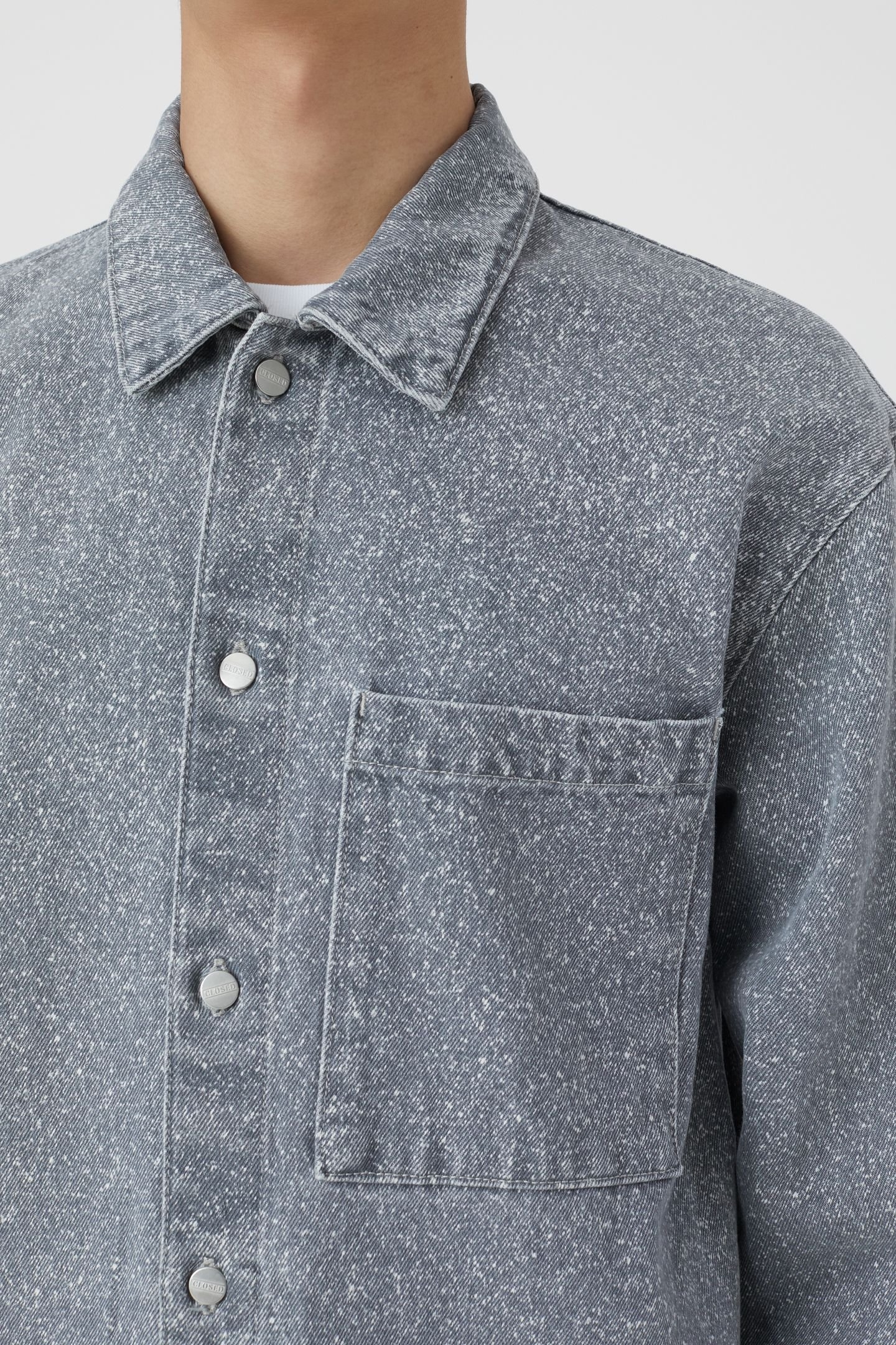 OVERSHIRT & BLOUSES MID GREY 5