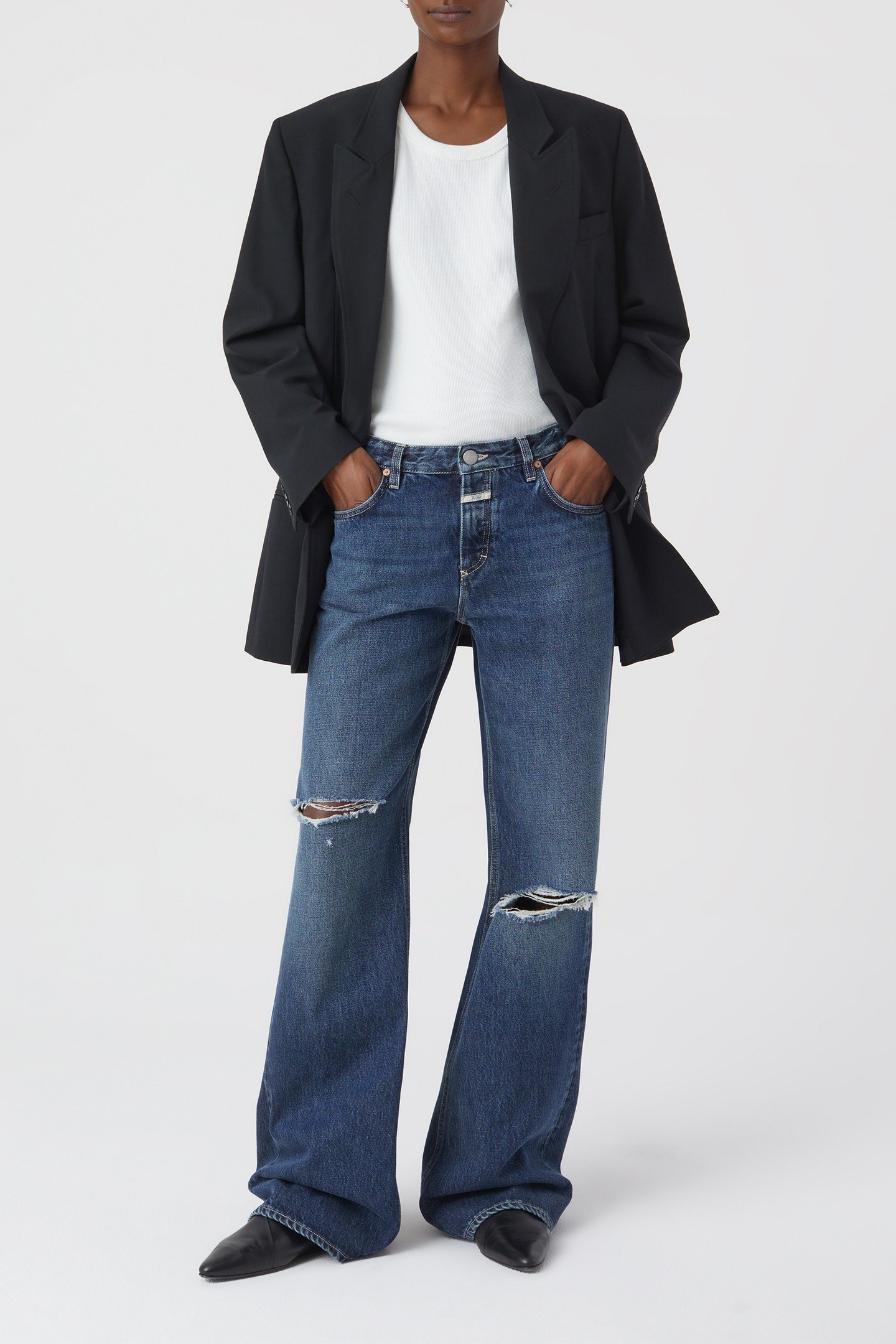 GILLAN JEANS DARK BLUE 7