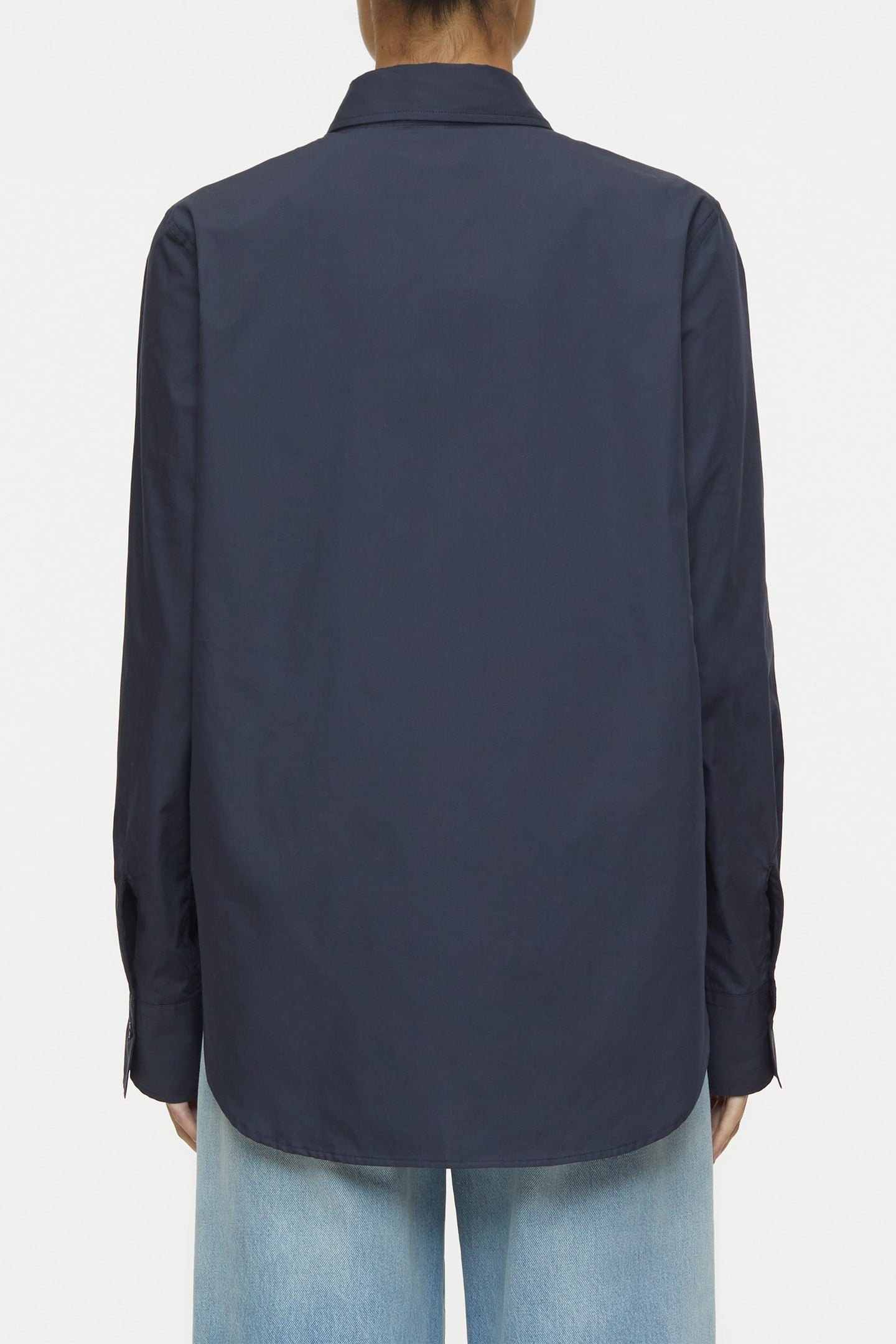 STRAIGHT FITTED SHIRT & BLOUSES DARK NIGHT 3