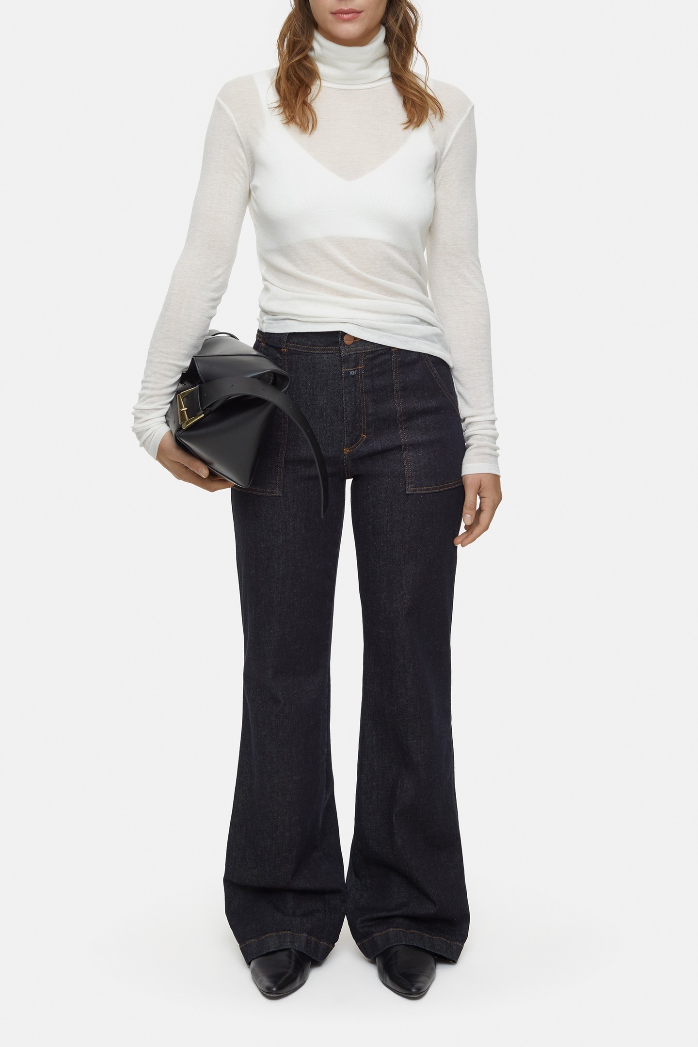 TURTLE NECK LONGSLEEVE T-SHIRTS IVORY 3