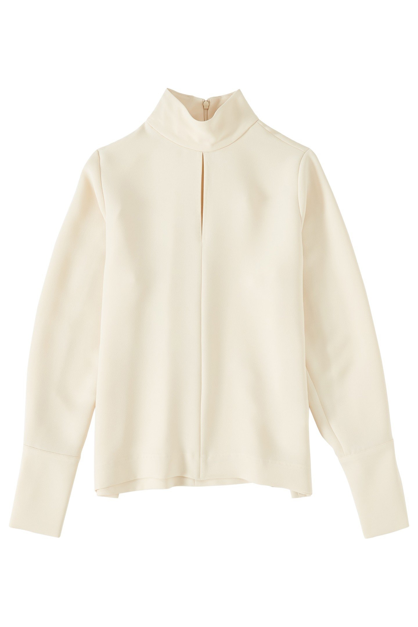 SLIT BLOUSE SHIRT SHELL 1