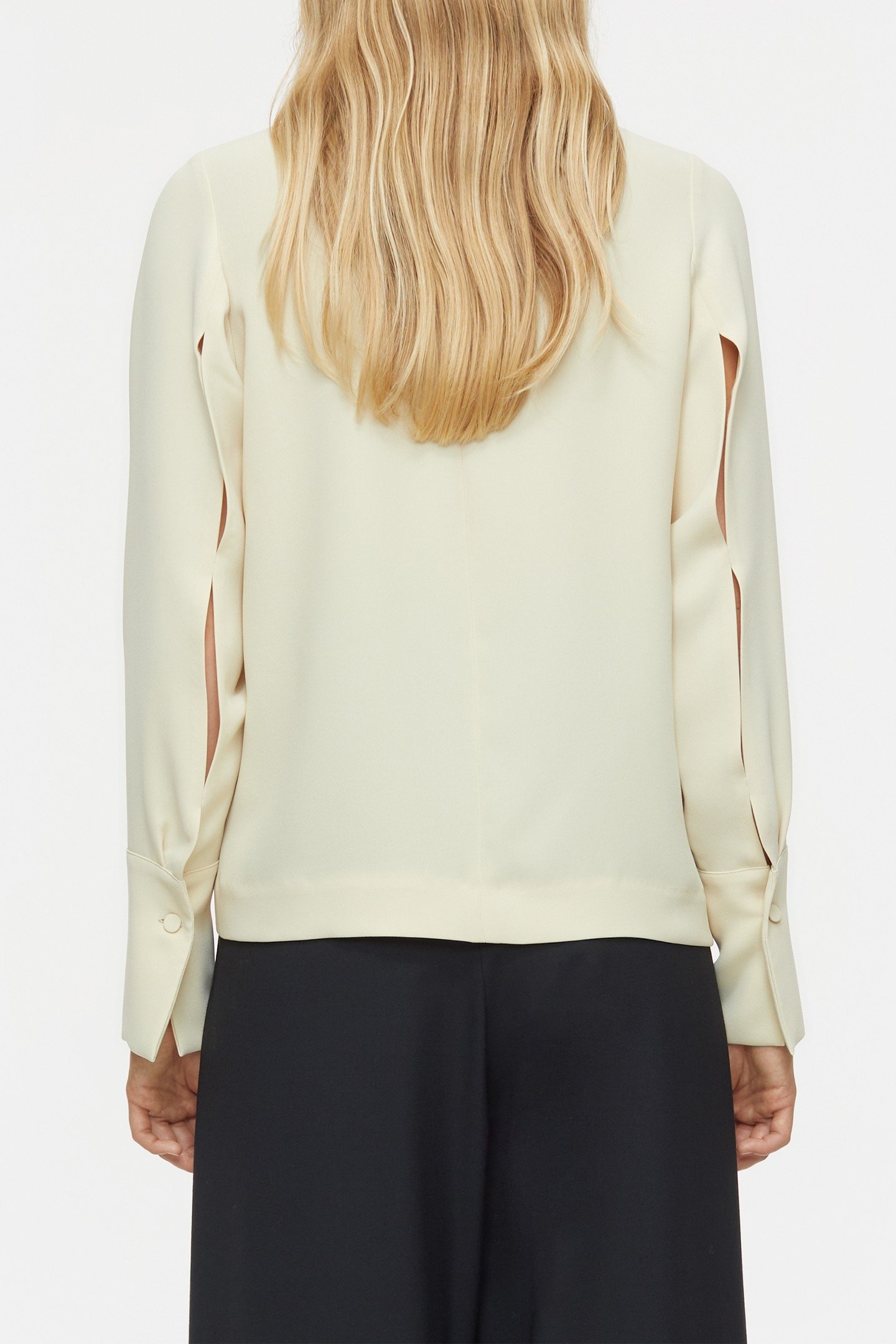 SLIT BLOUSE SHIRT SHELL 7