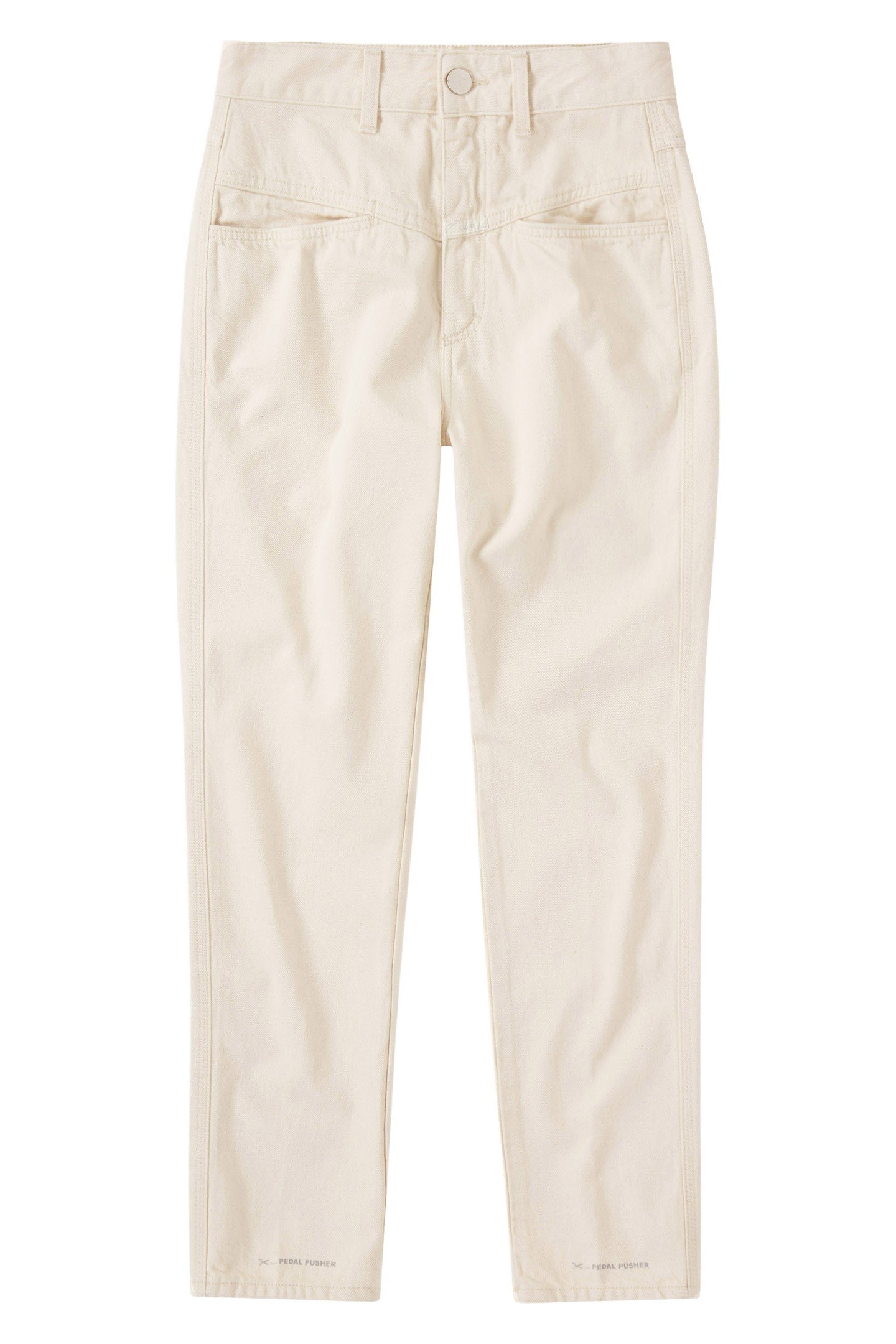 PEDAL PUSHER JEANS IVORY 6