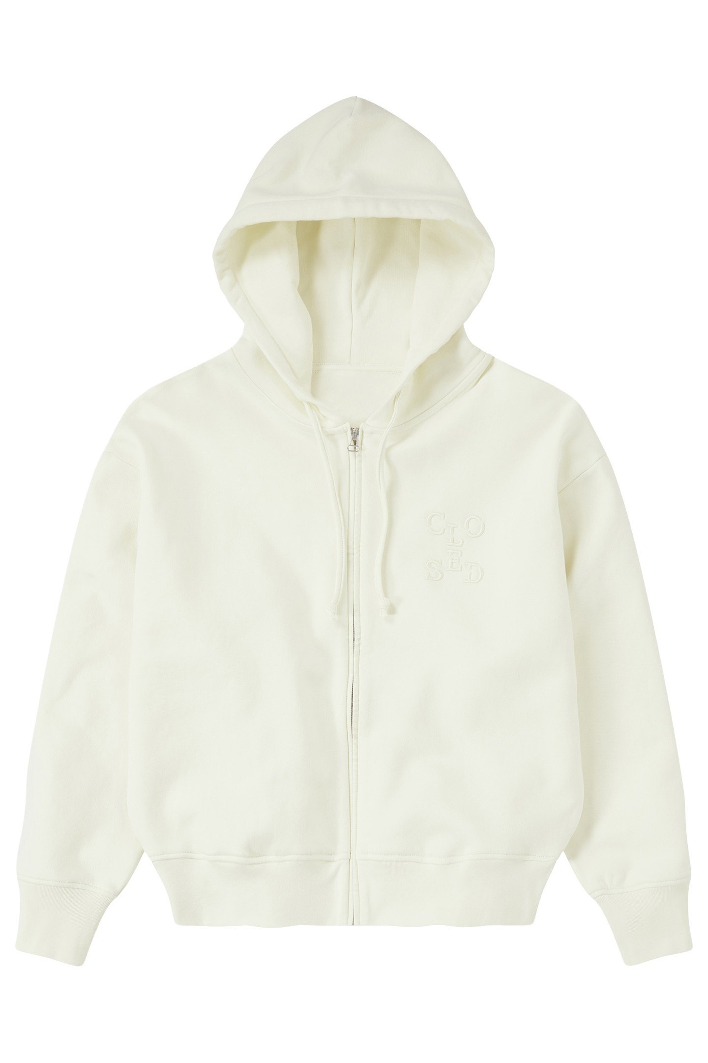 ZIP JACKET T-SHIRTS VANILLA 1