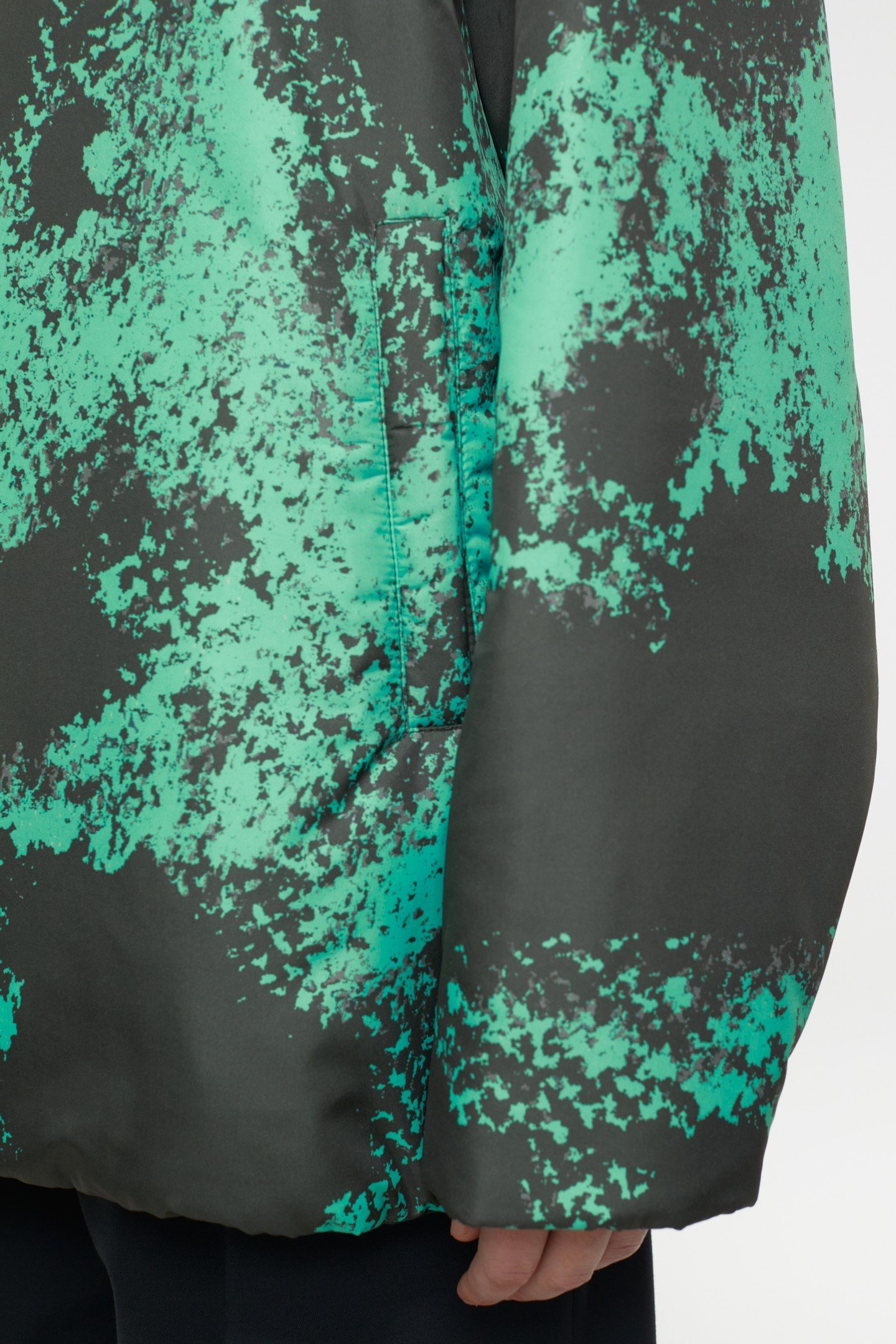 BOMBER JACKET GREEN WEED 7