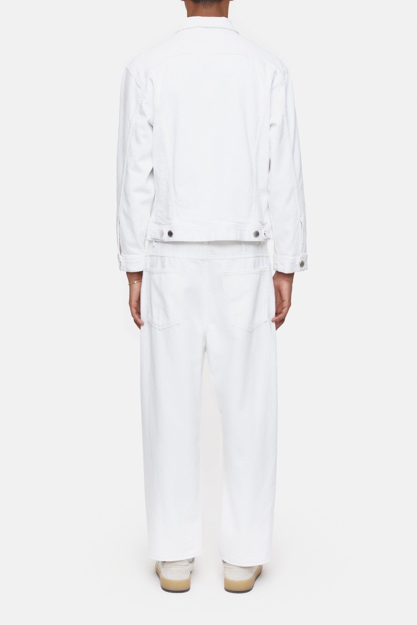 DENIM JACKET IVORY 2