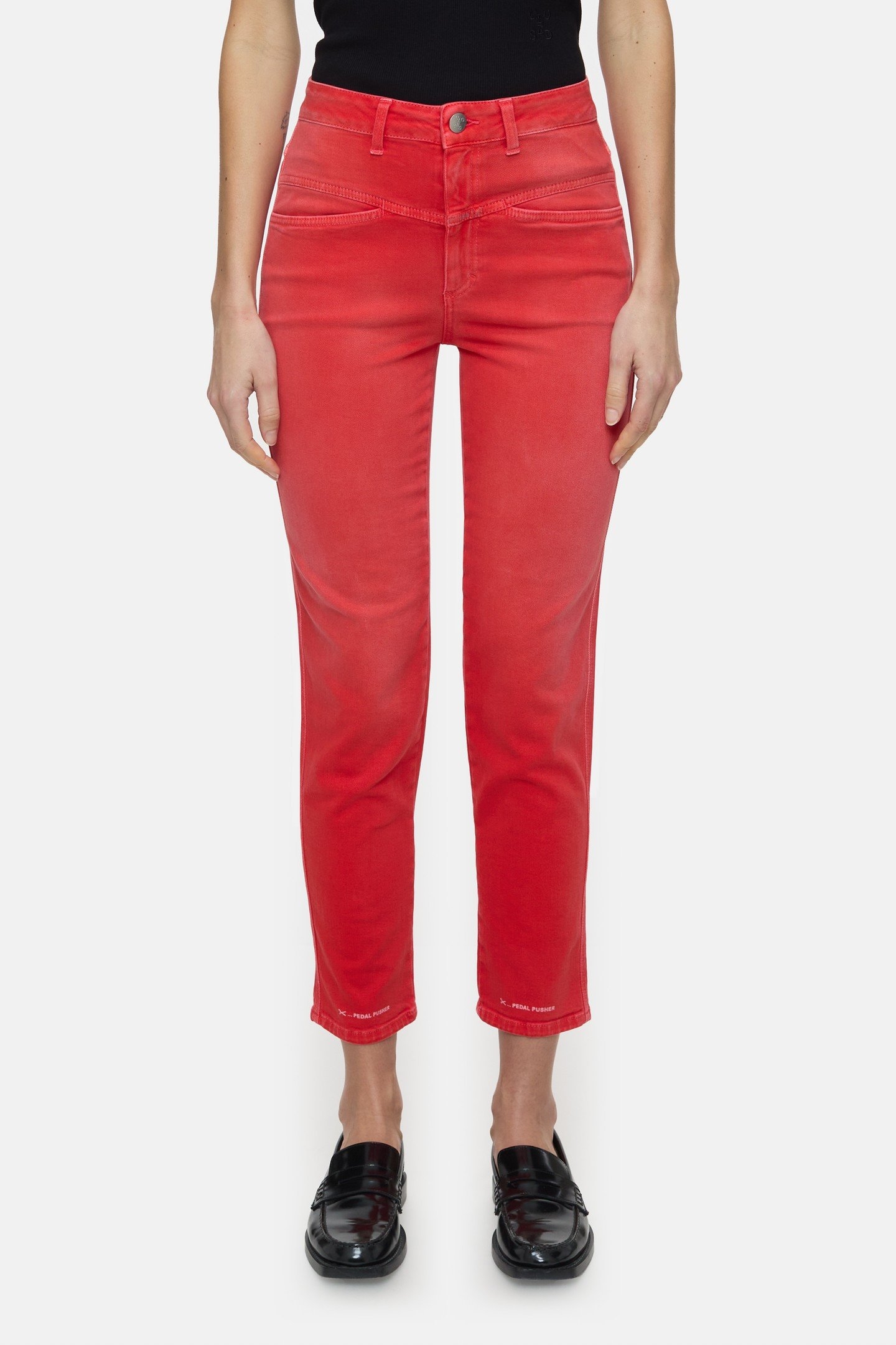 PEDAL PUSHER JEANS ARRABBIATA 1