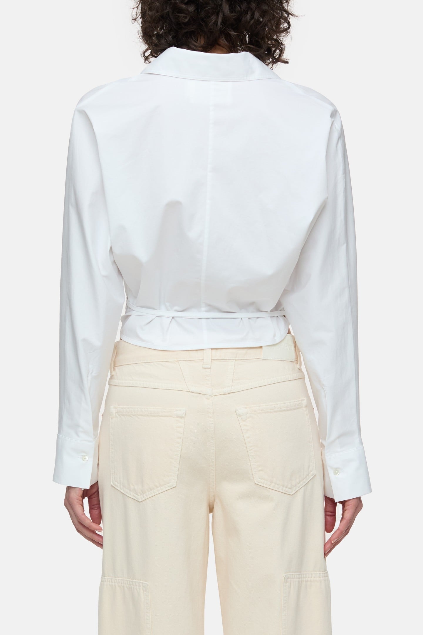 WRAP SHIRT & BLOUSES WHITE 2