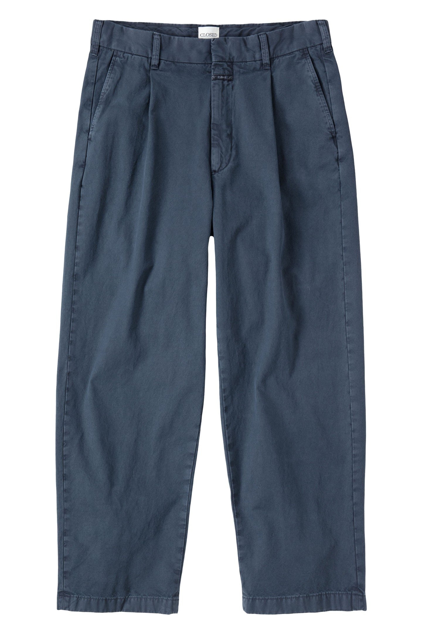 BLOMBERG WIDE PANTS SMOKEY BLUE 6