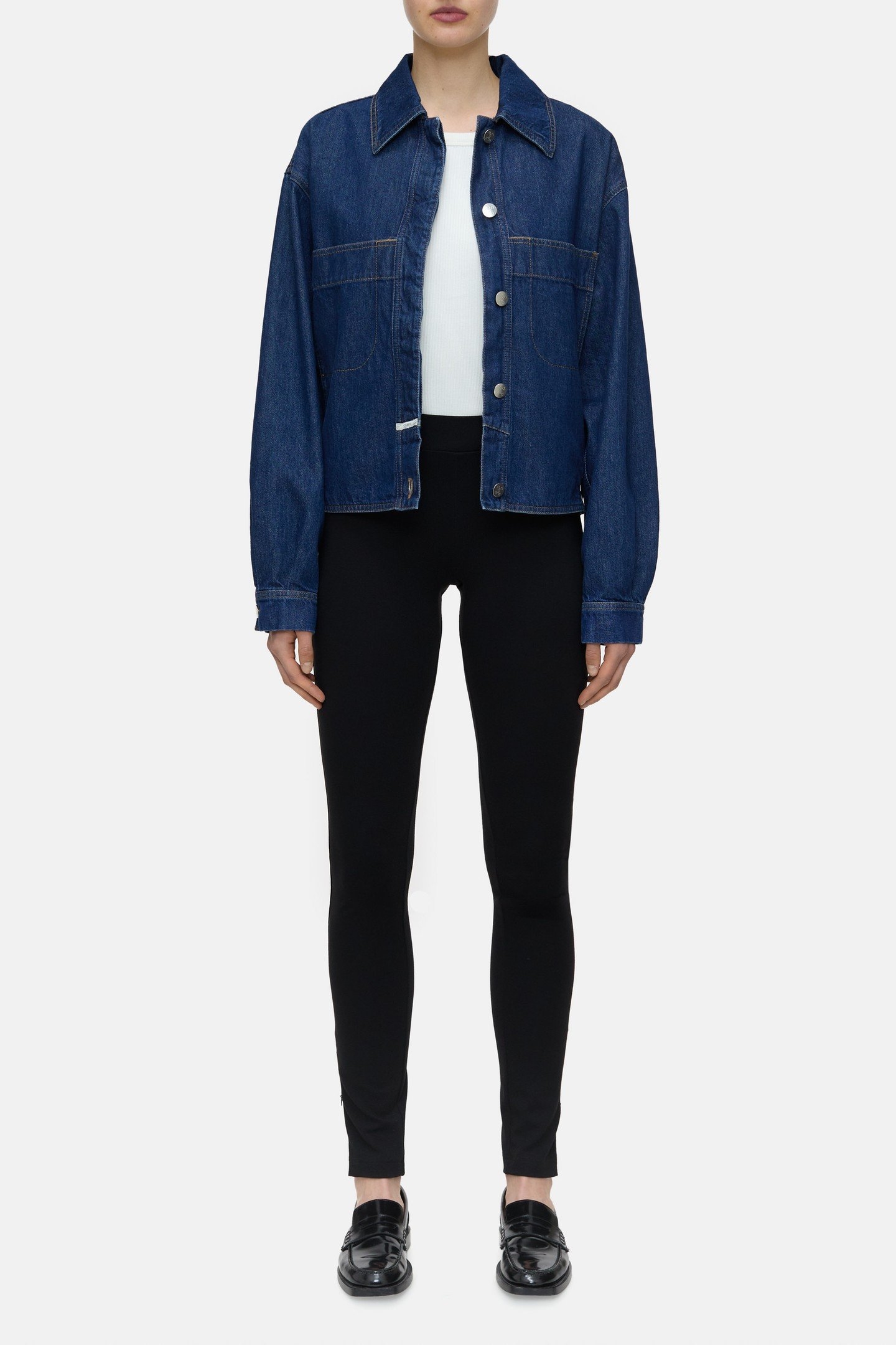 LEGGINGS PANTS BLACK 6