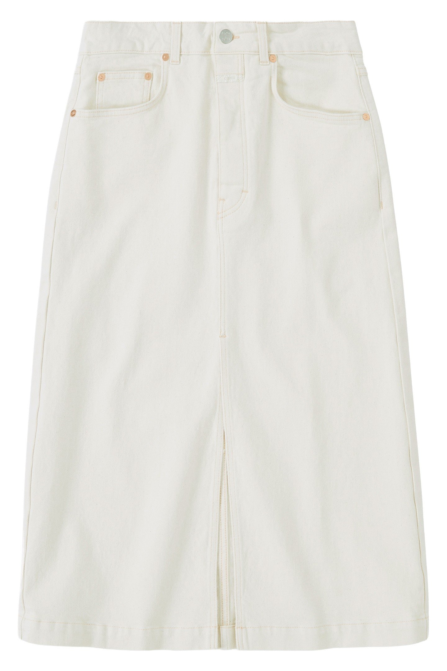 LOW WAIST SKIRT IVORY 1