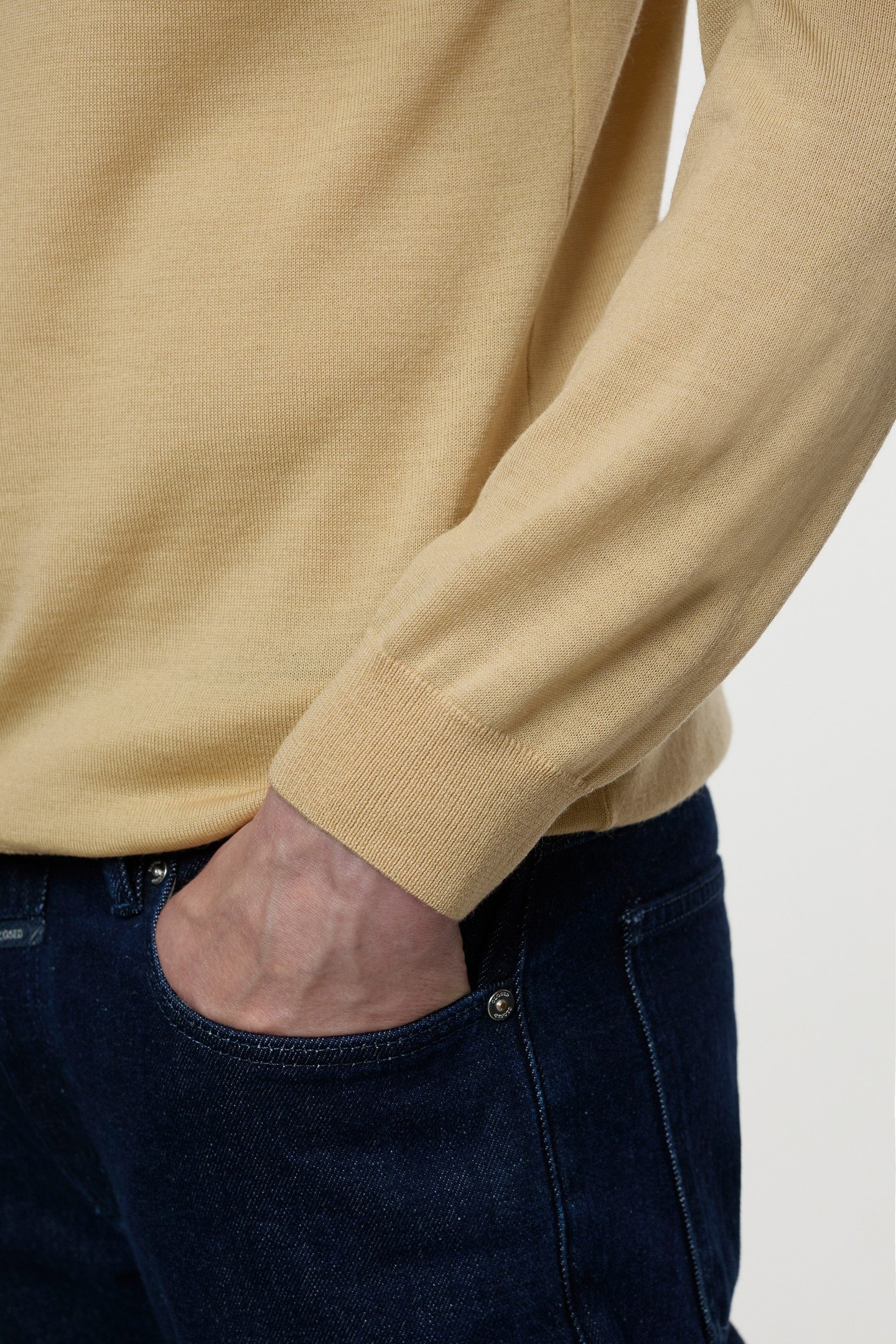 TURTLE-NECK JUMPER KNITS PEANUTBUTTER 4