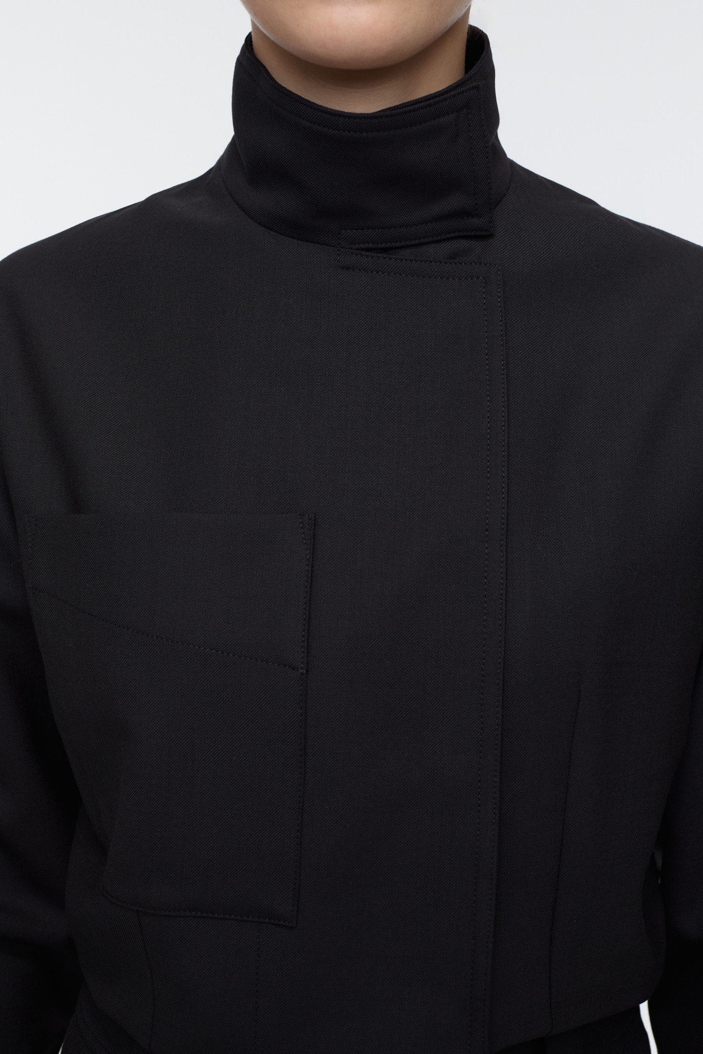 OVERALL PANTS BLACK 6