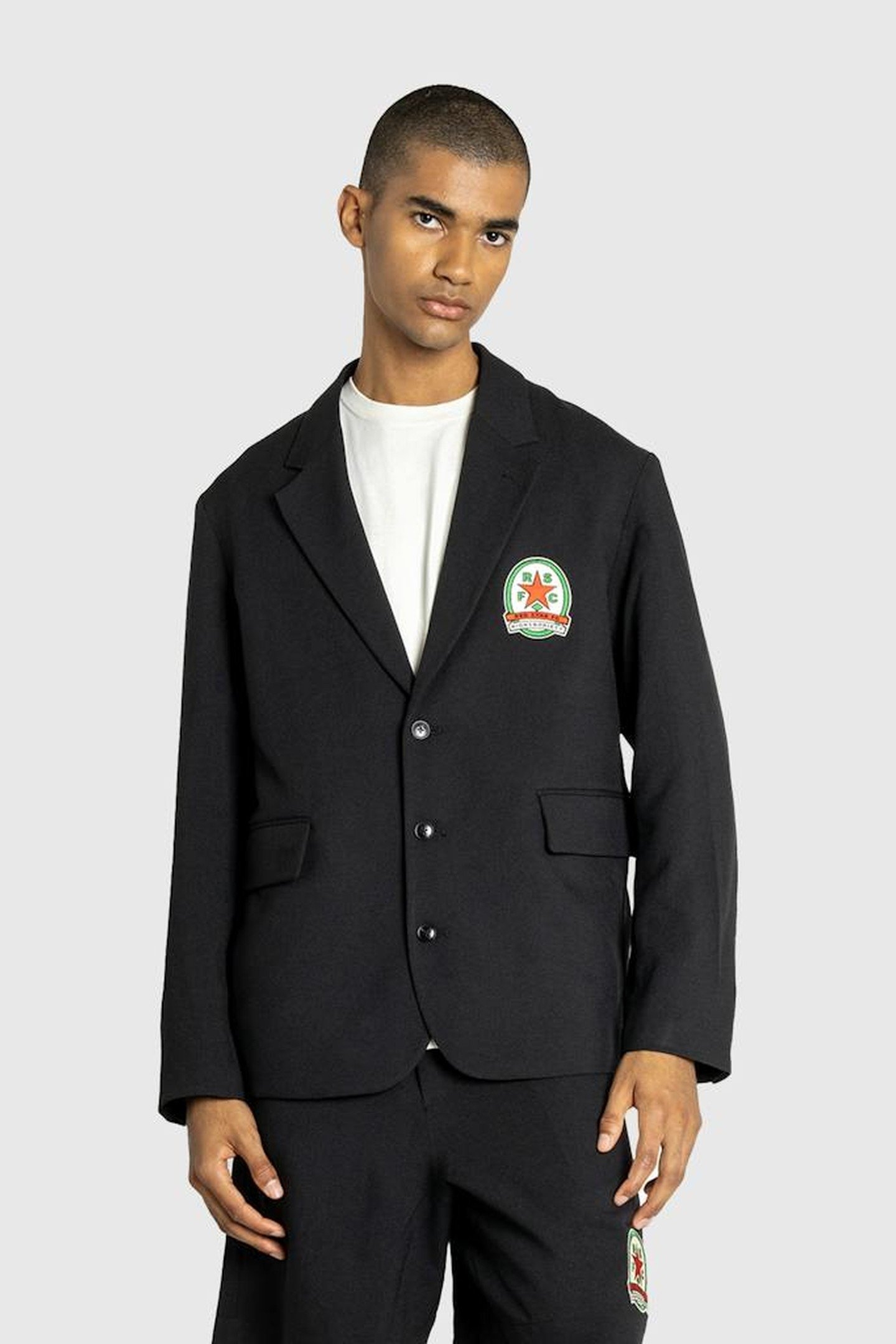 RED STAR X  HIGHSNOBIETY – SPORTS COAT BLACK 2