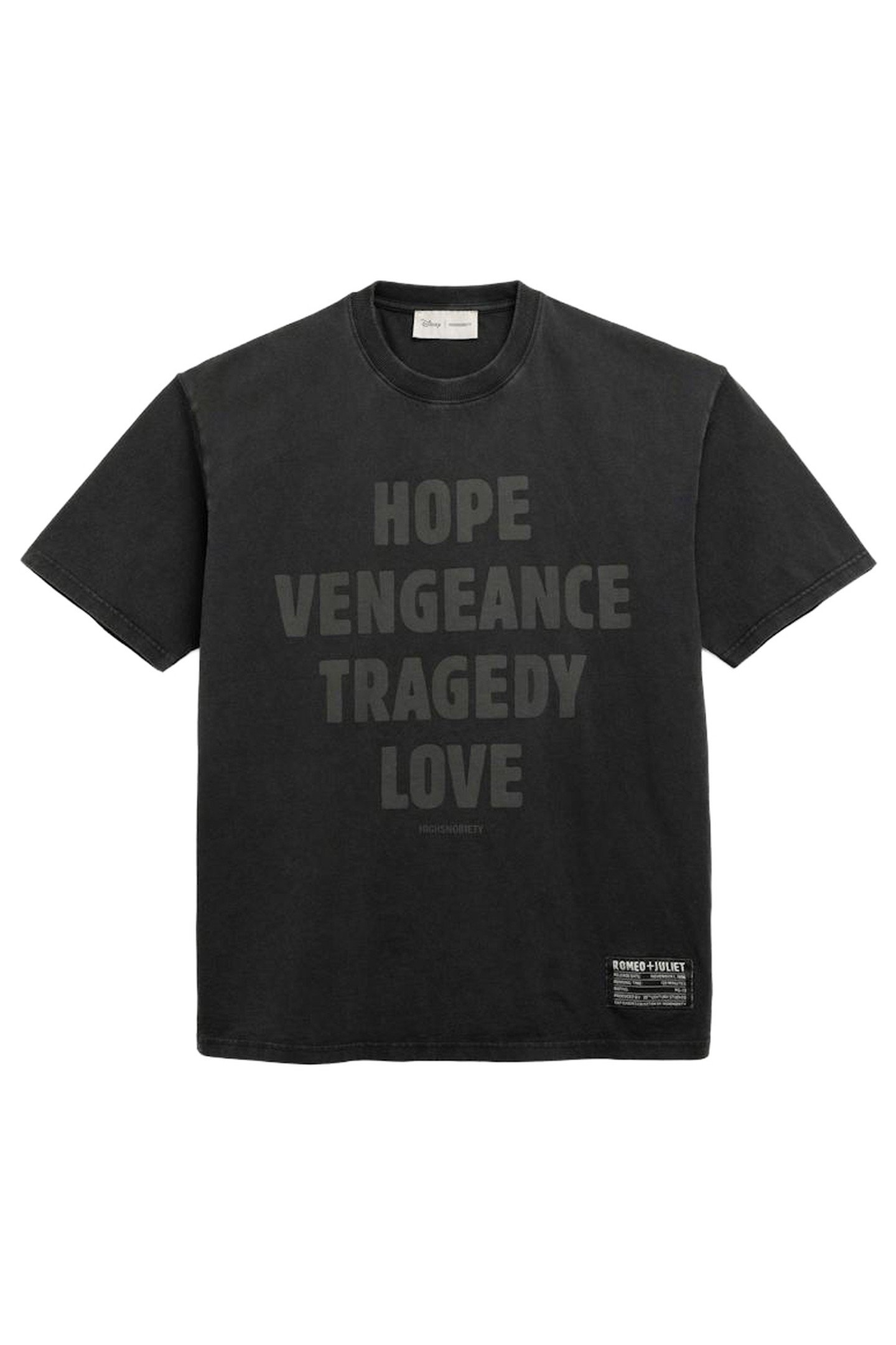 ROMEO + JULIET X  HIGHSNOBIETY – LOVE T-SHIRT 3