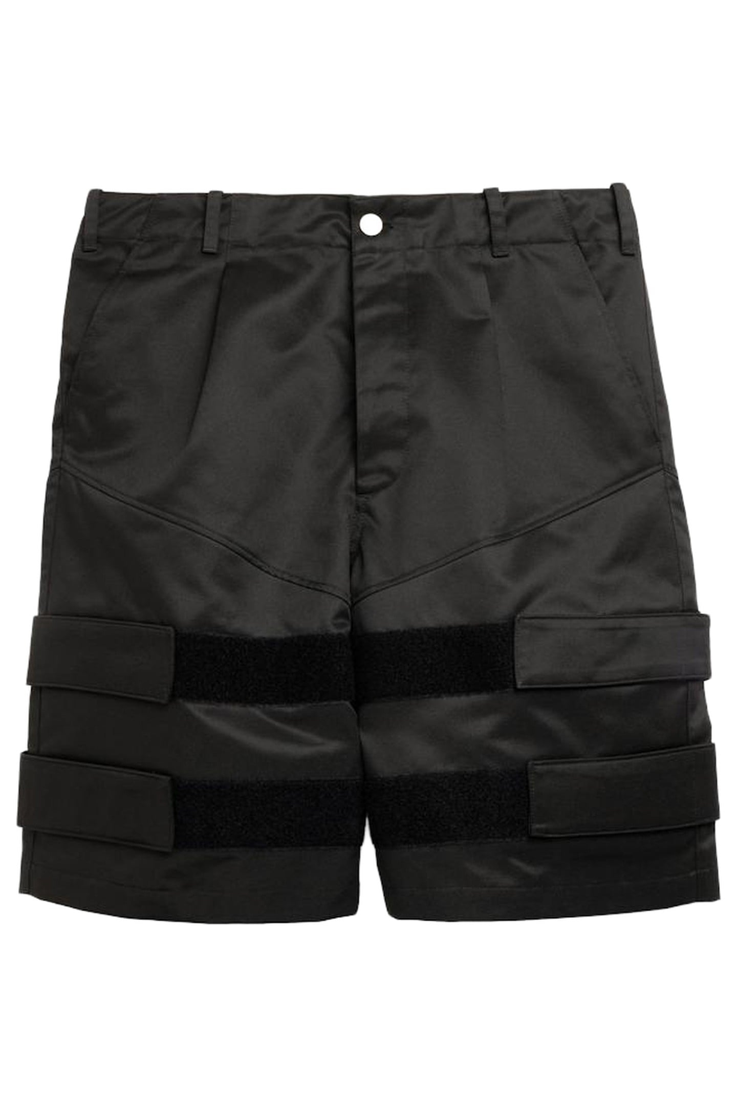 OLLY SHINDER – STRAP SHORTS BLACK 1