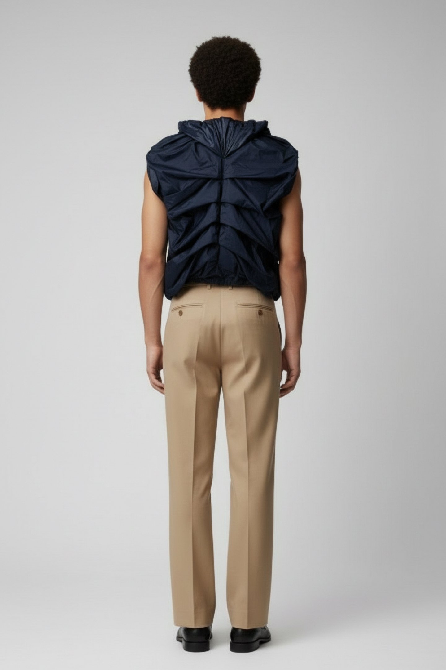 ETRE – NYLON SHIRT DARK BLUE 2