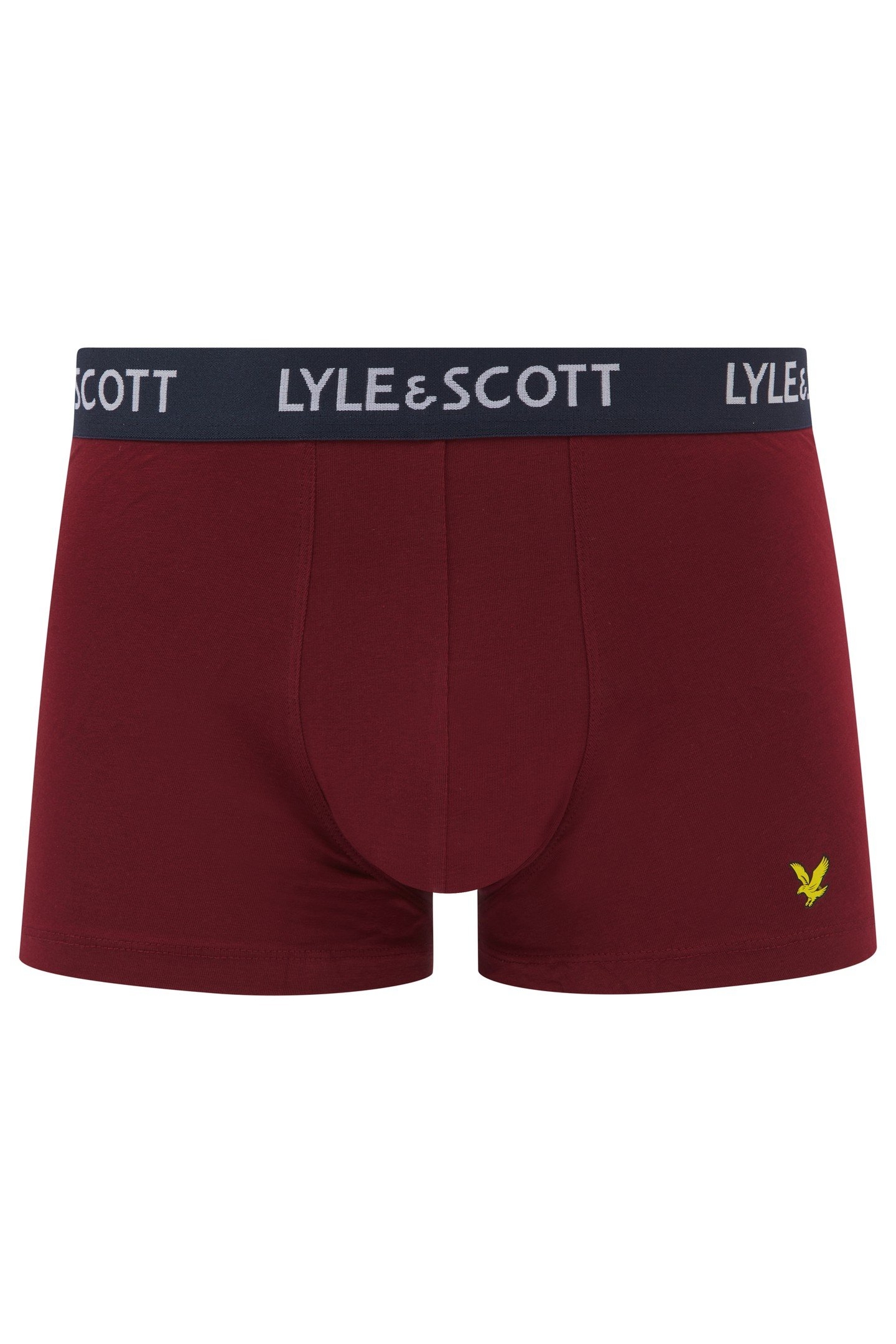 MILLER 5 PACK TRUNKS PEACOAT/RUBY WINE/GRANITE GREY/BLUE HOR 5