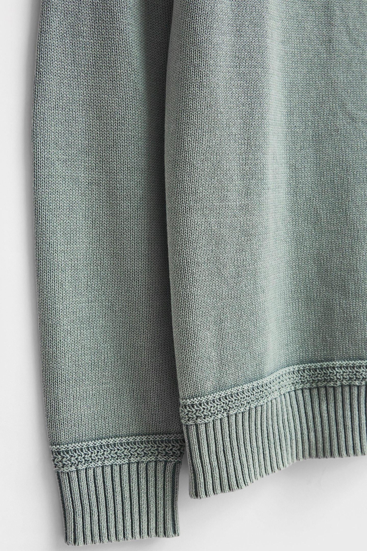 CLIFTON COTTON CREW DUCK EGG BLUE 4