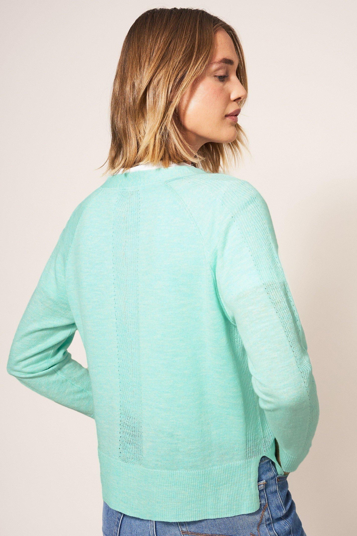 SOPHIA CARDI BRIGHT BLUE 2