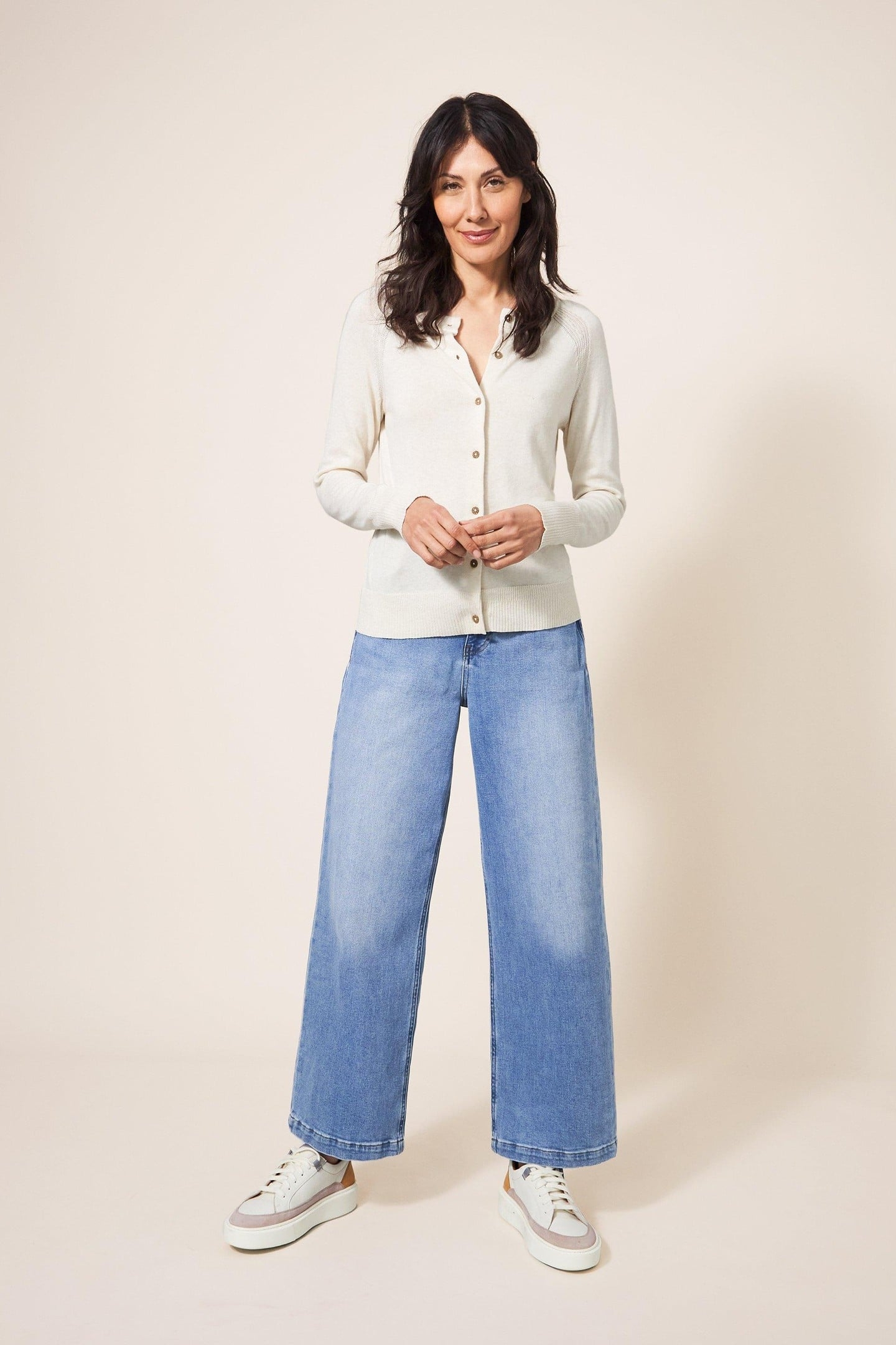 LULU CARDI PALE IVORY 1