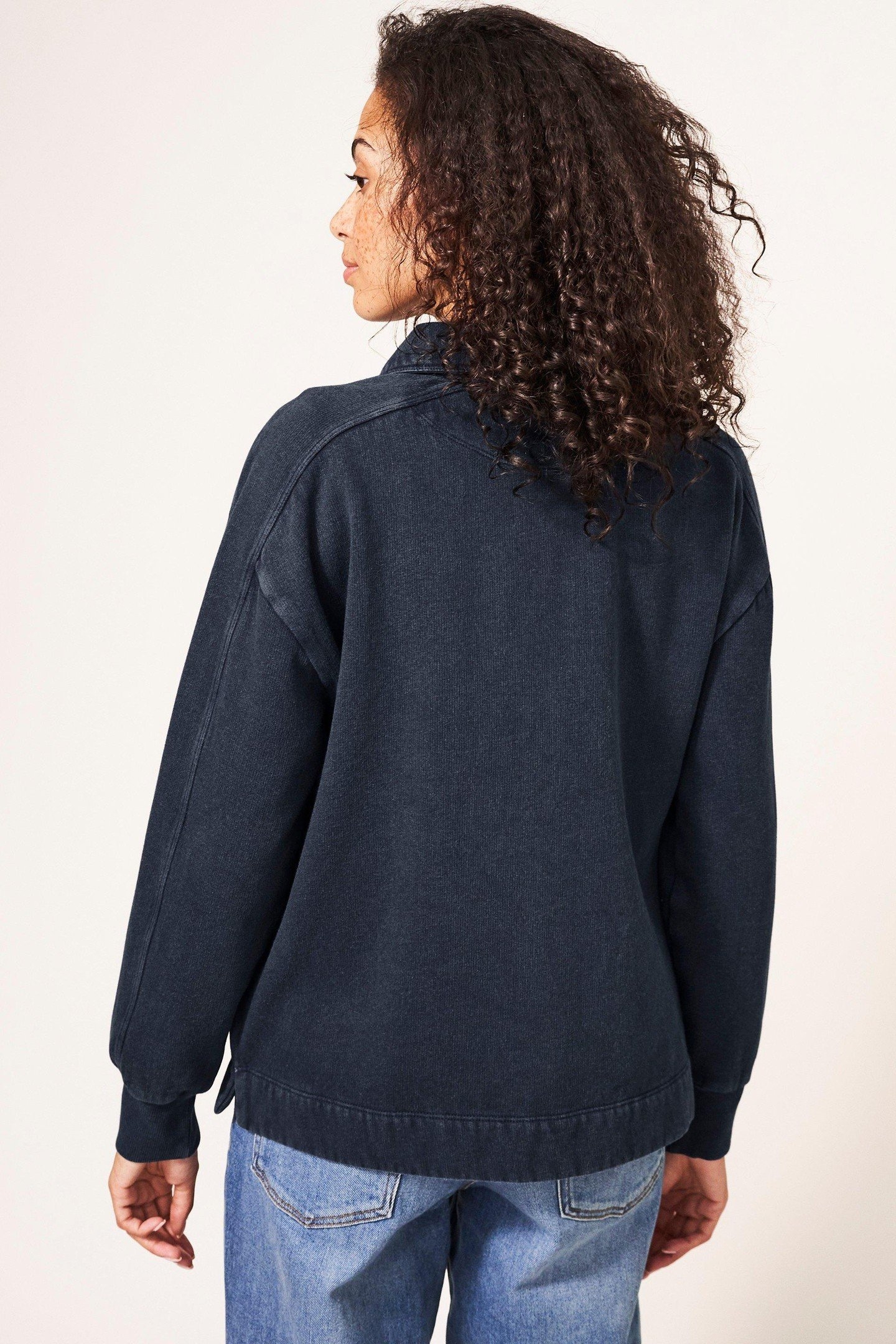 HARRIET JACKET INDIGO BLUE 2