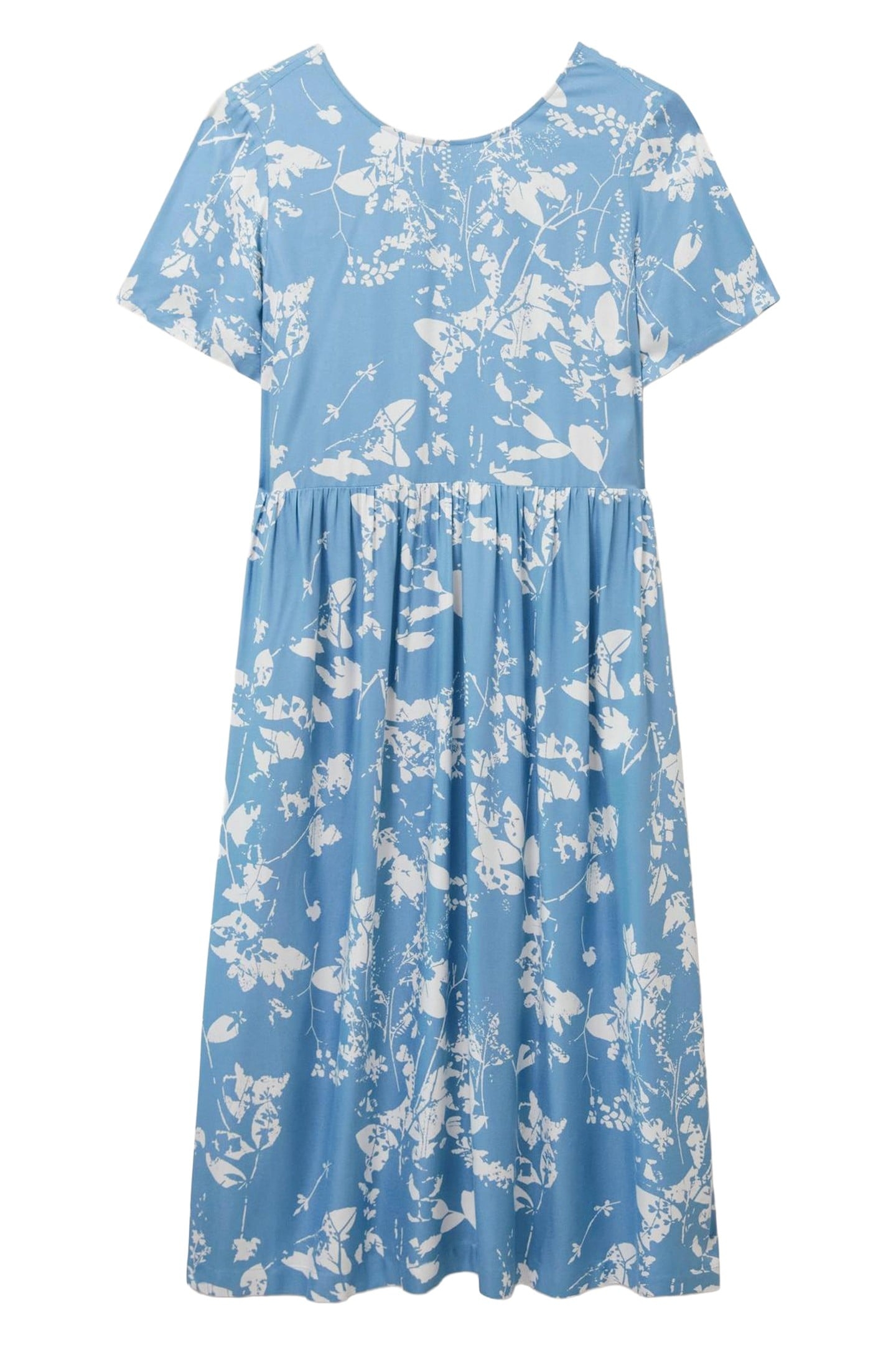 ELISA ECO VERO MIDI DRESS BLUE MULTI 3