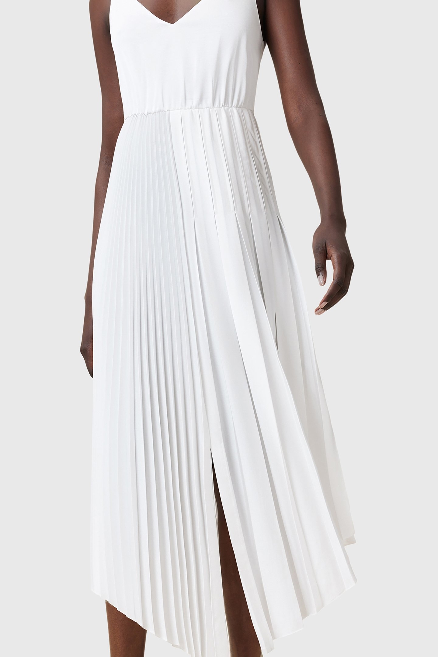 JAX TEE DRESS CHALK WHITE 3