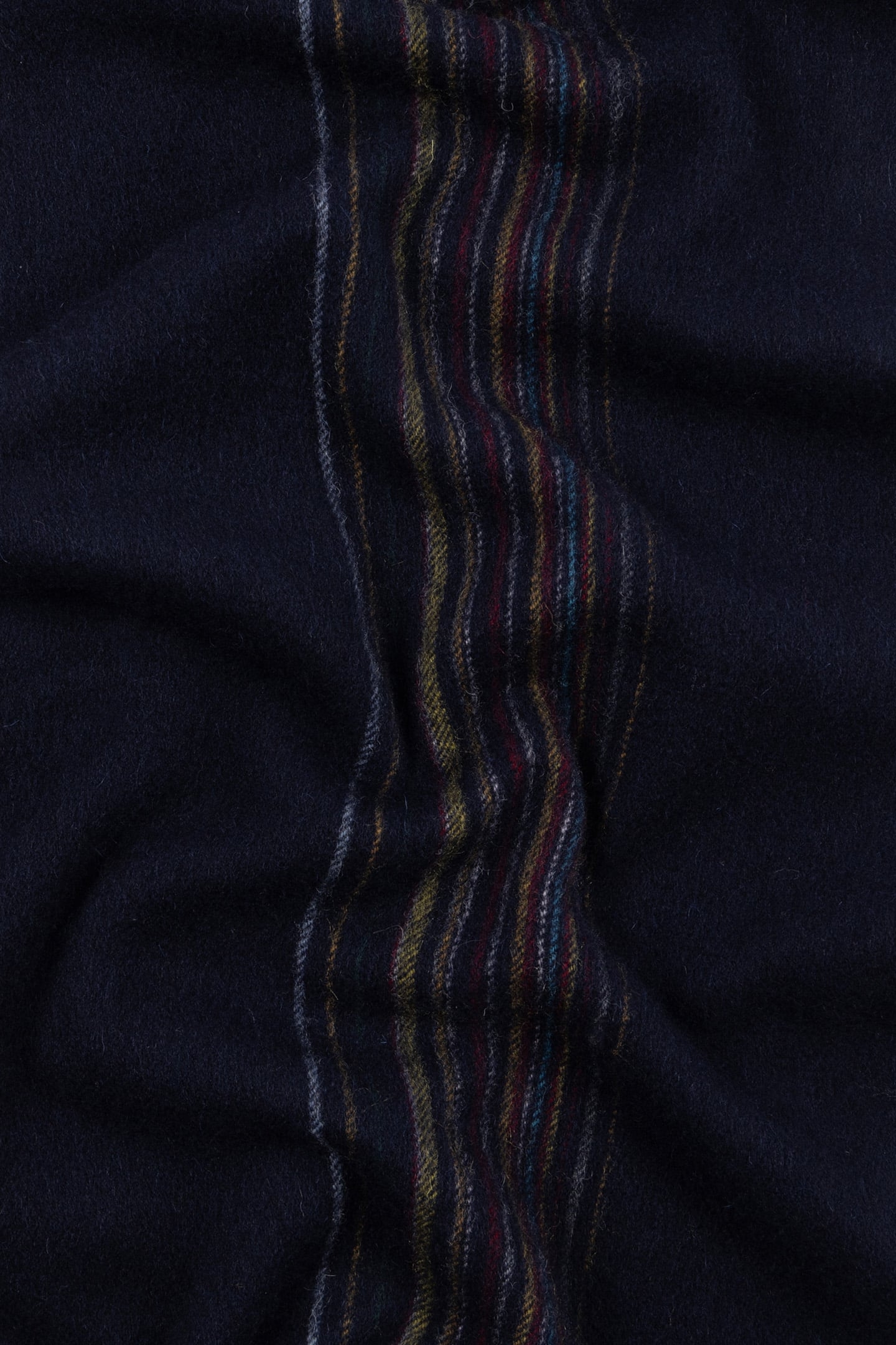 SCARF OFFSET SIGNATURE NAVY 4