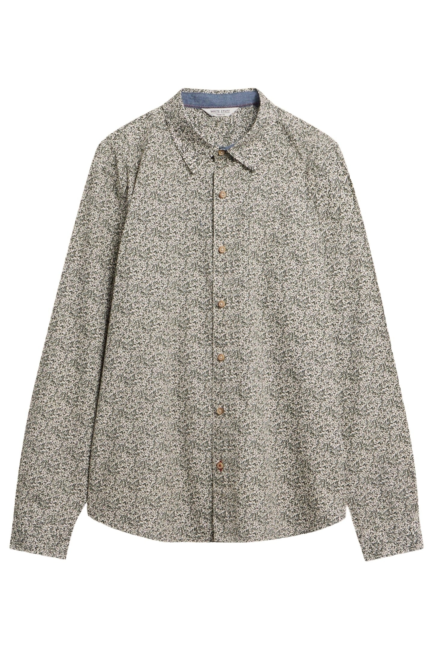 FLORAL PRINT SHIRT IVORY PRINT 1