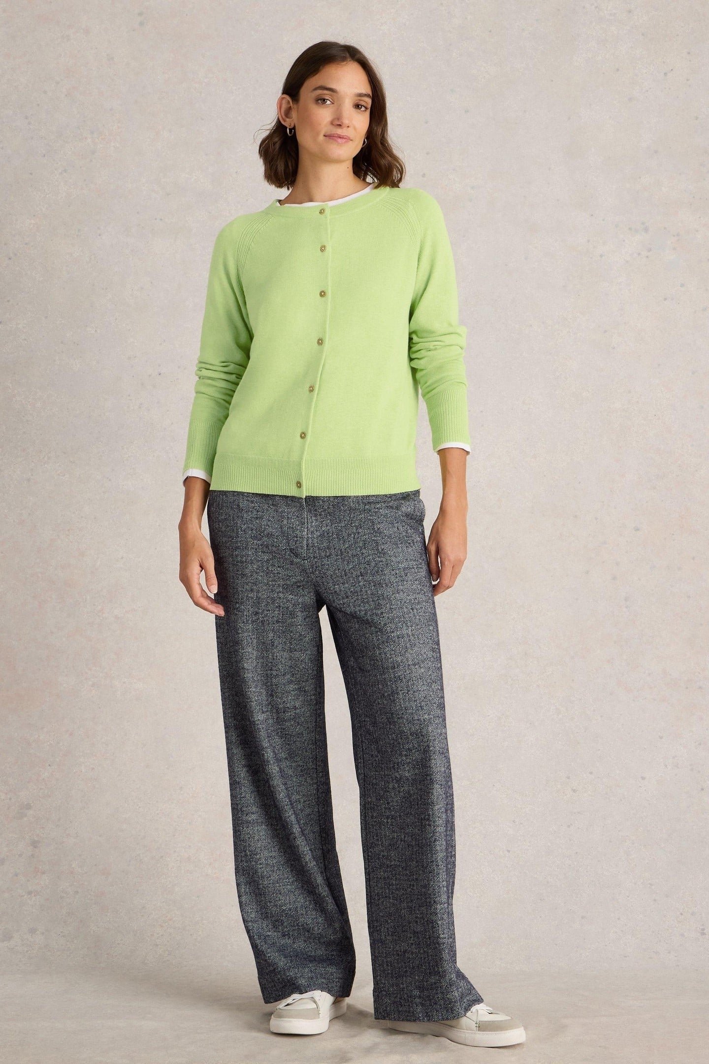 LULU CARDI BRIGHT YELLOW 1