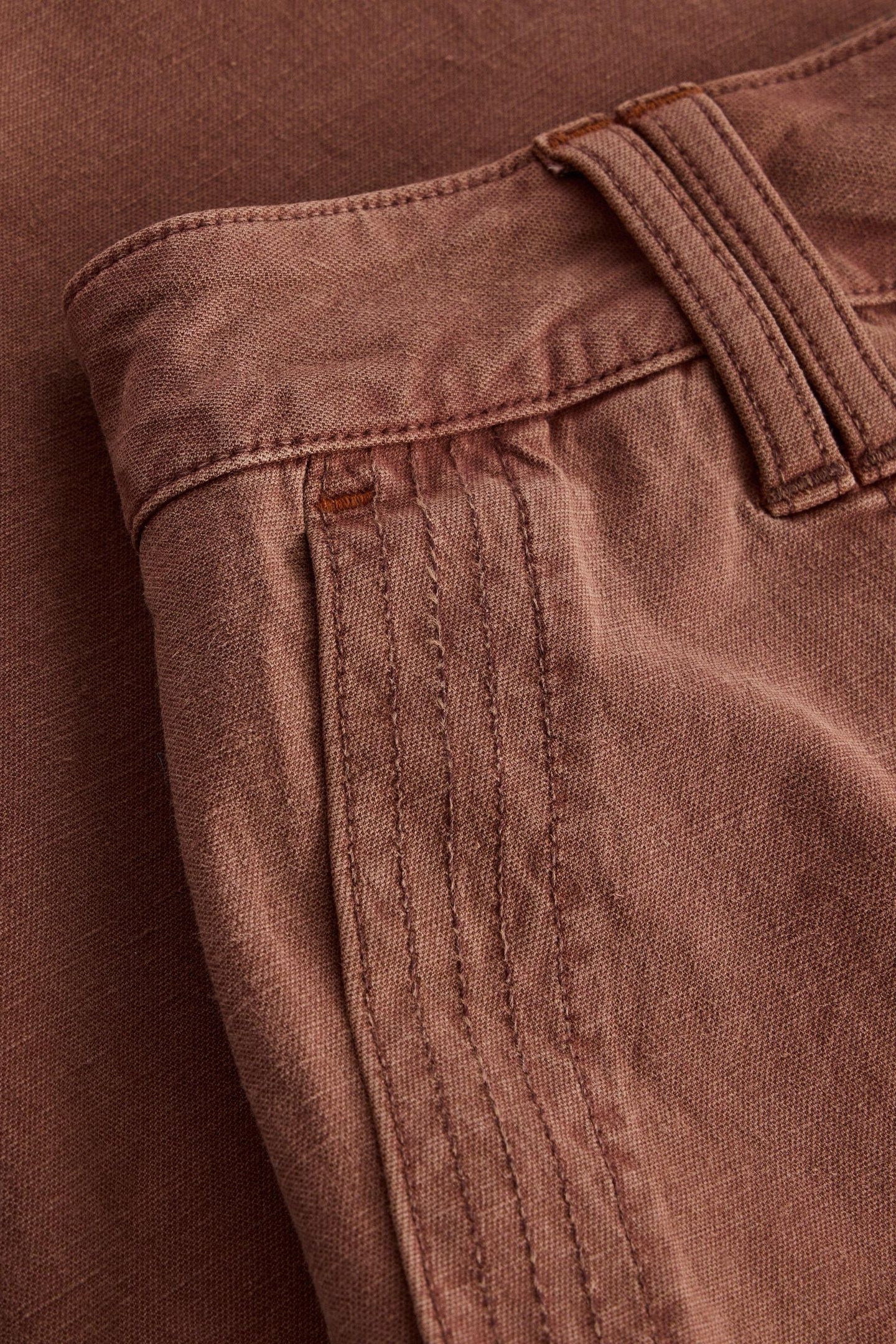 MAREN MIDI SKIRT DARK TAN 4