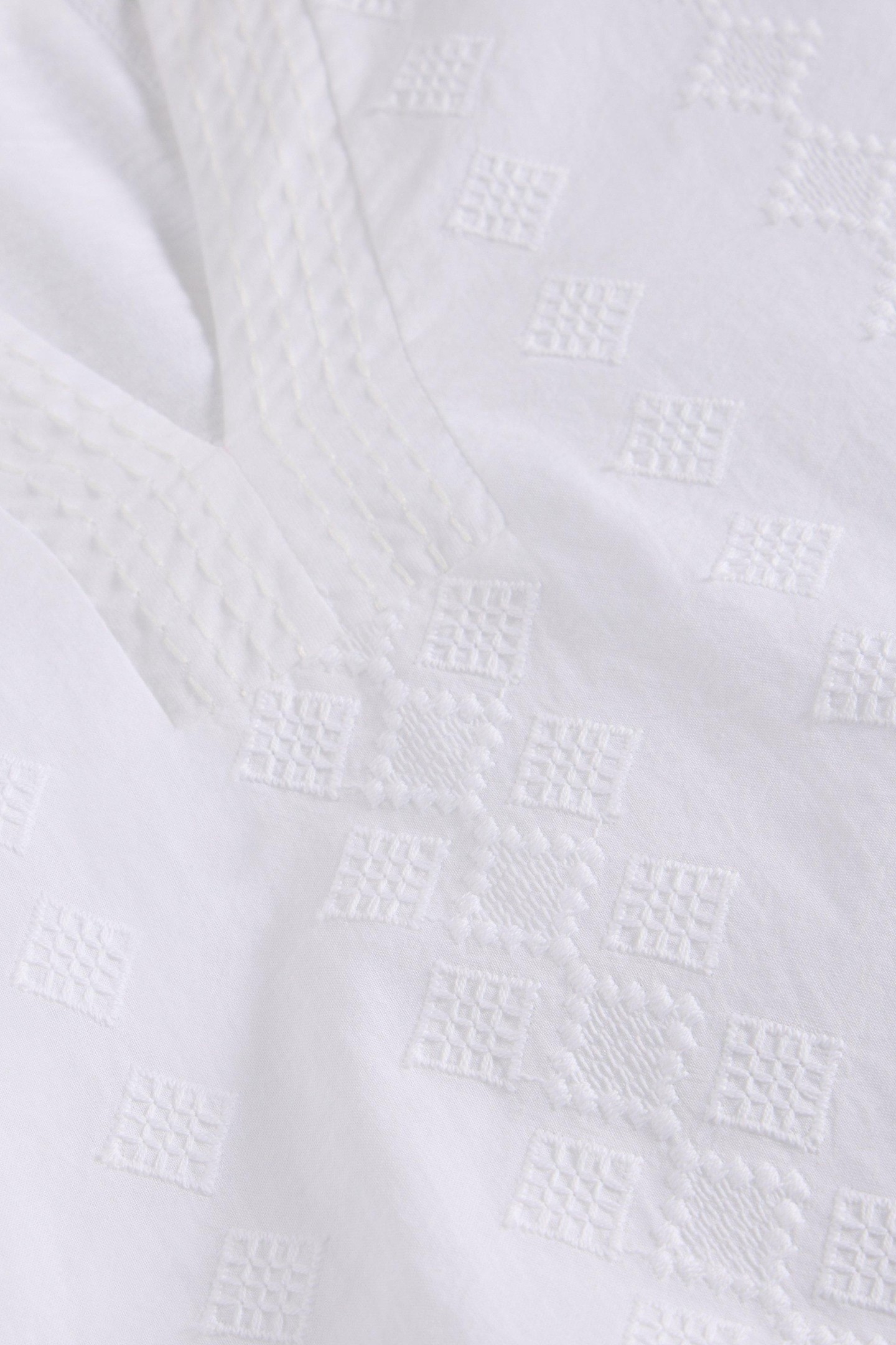 WEAVER NOTCH NECK TOP BRILLIANT WHITE 4