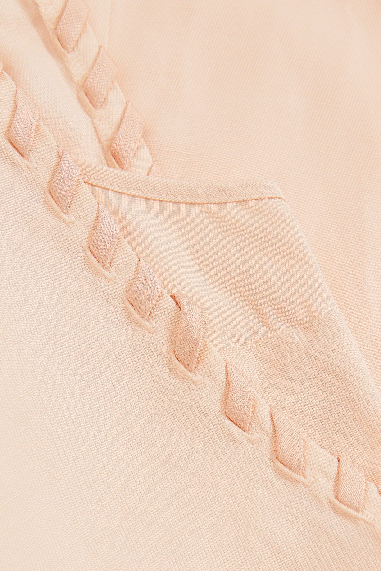 CRAFT STITCHED SLEEVELESS DRESS PEACH 6