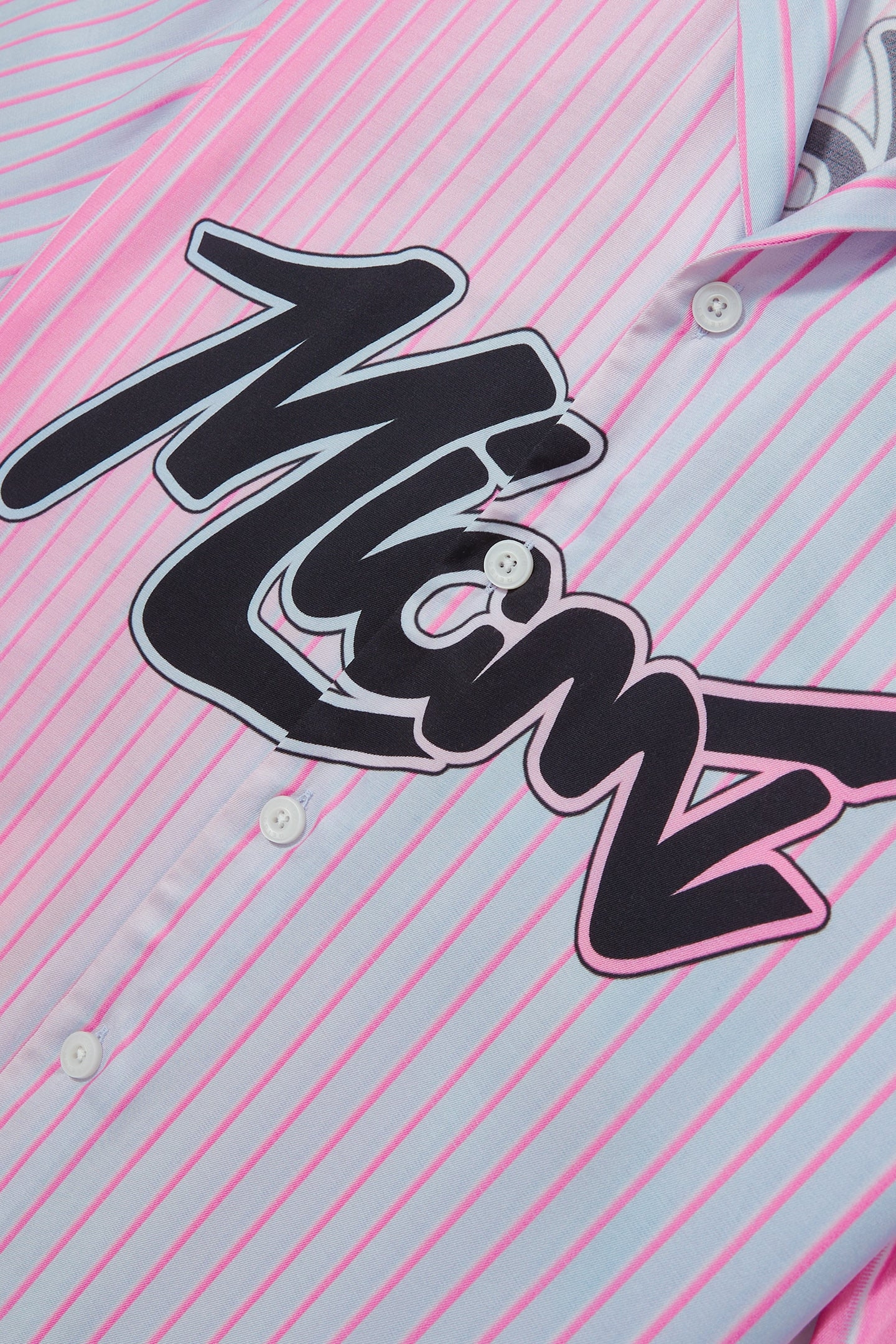 SS MIAMI PALM TREE PRINTED CUBAN SHIRT PINK 7