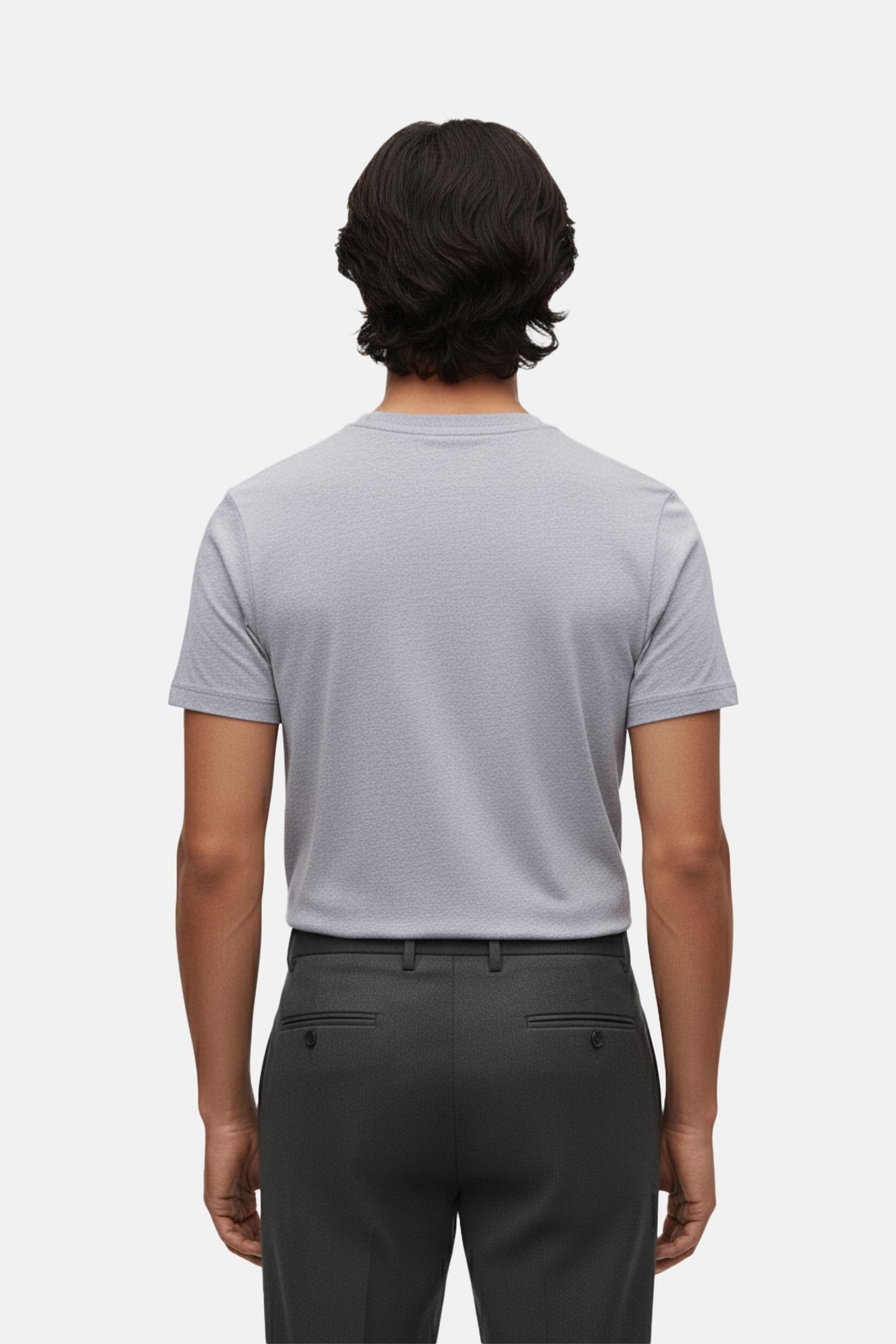 GRAPHIC CREWNECK TEE POSTER LOGO BLACK 2