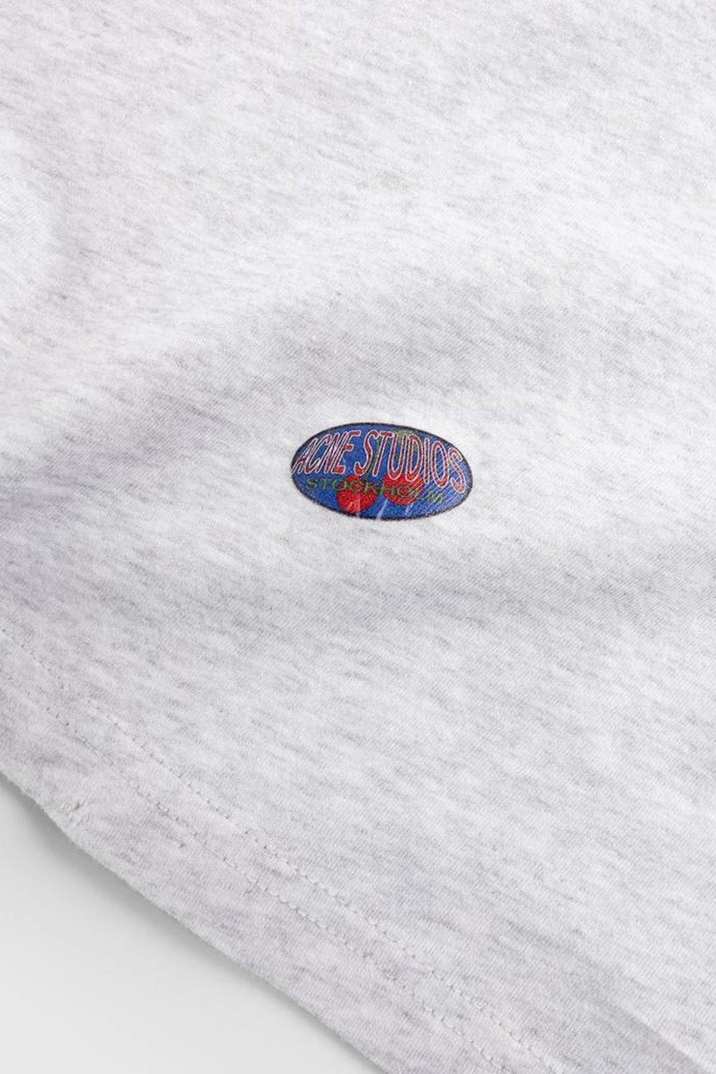 ACNE STUDIOS – LOGO T-SHIRT GREY 4